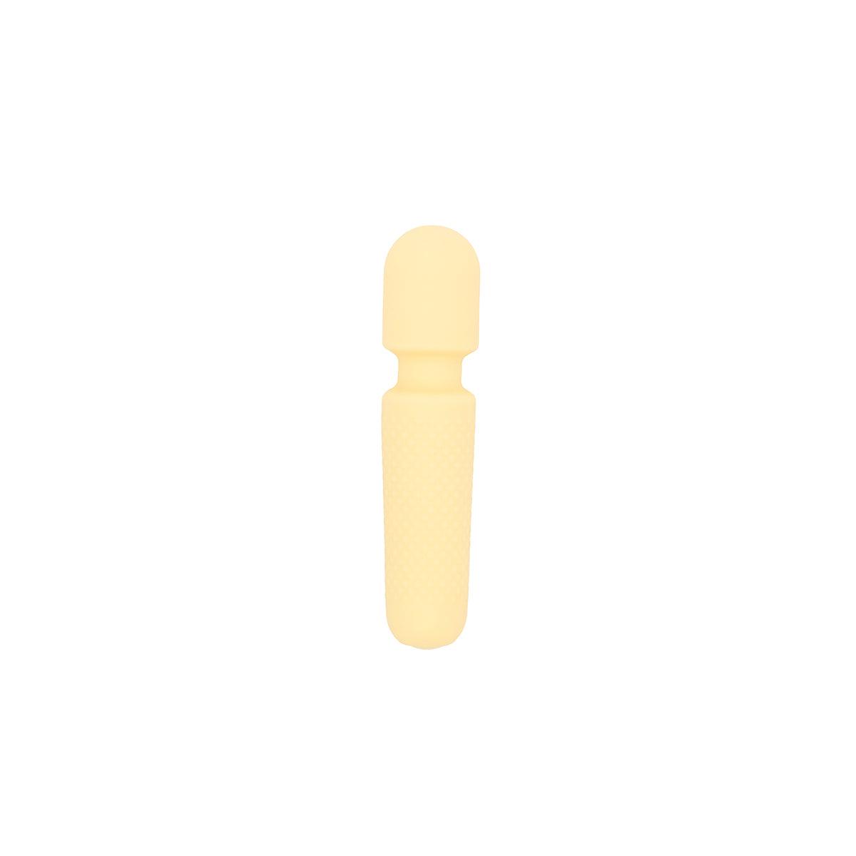 Emojibator Tiny Wand Vibrator - Cream - shop enby
