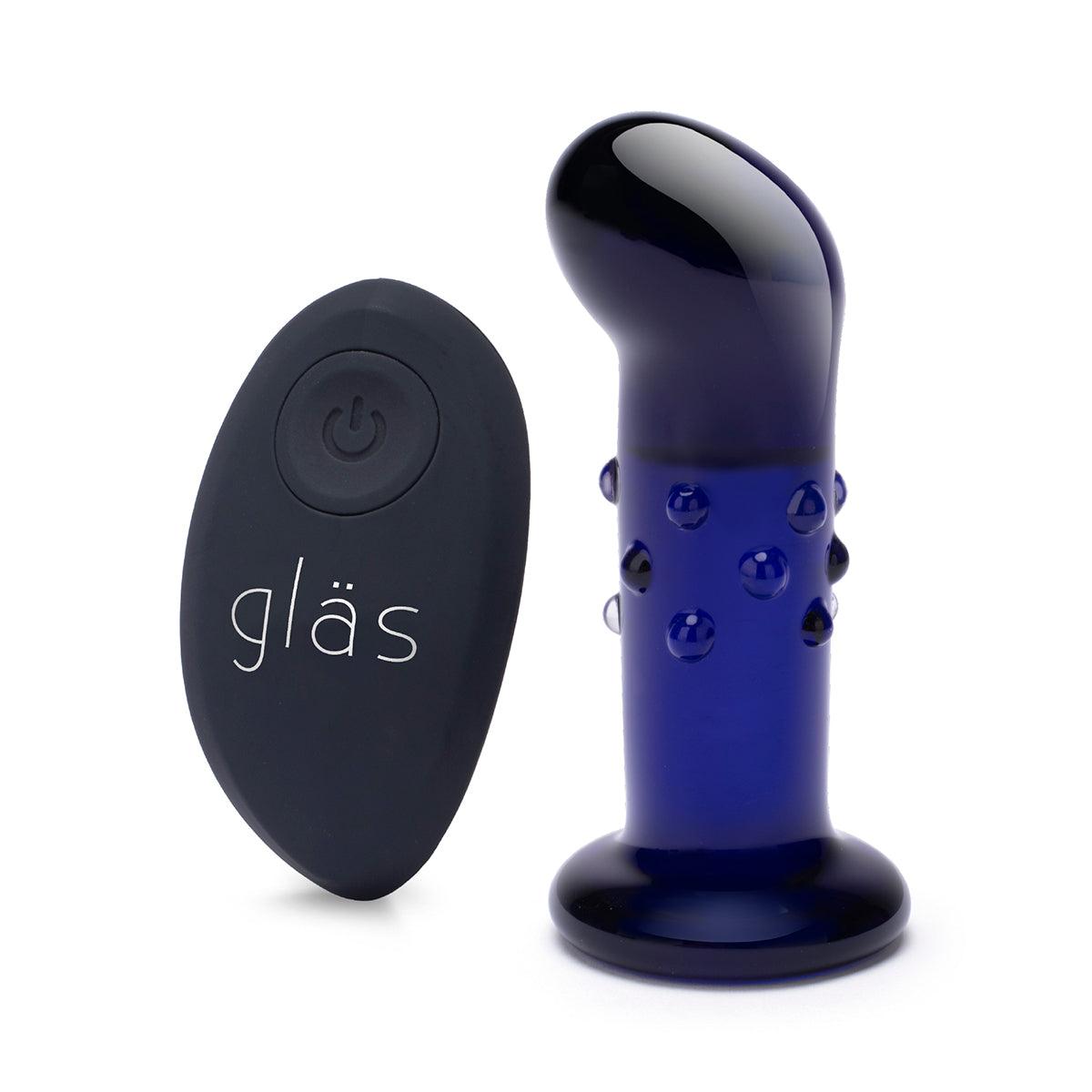 GLAS Rechargeable G-Spot-P-Spot Plug 4" - shop enby