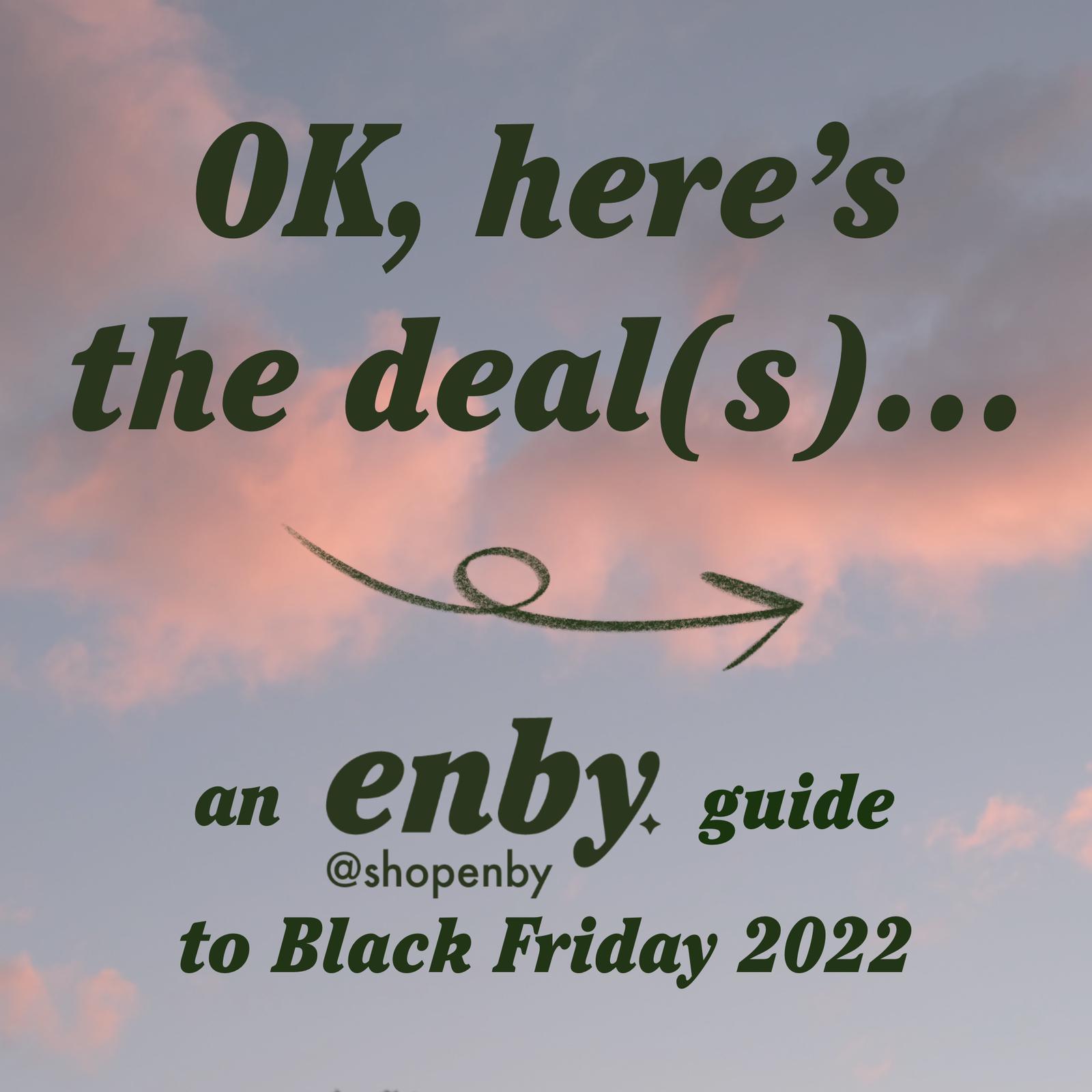 Shop Enby's 2022 Black Friday and Cyber Monday Sex Toy Guide: Find the Best Deals and Enhance Your Sexual Experience - shop enby