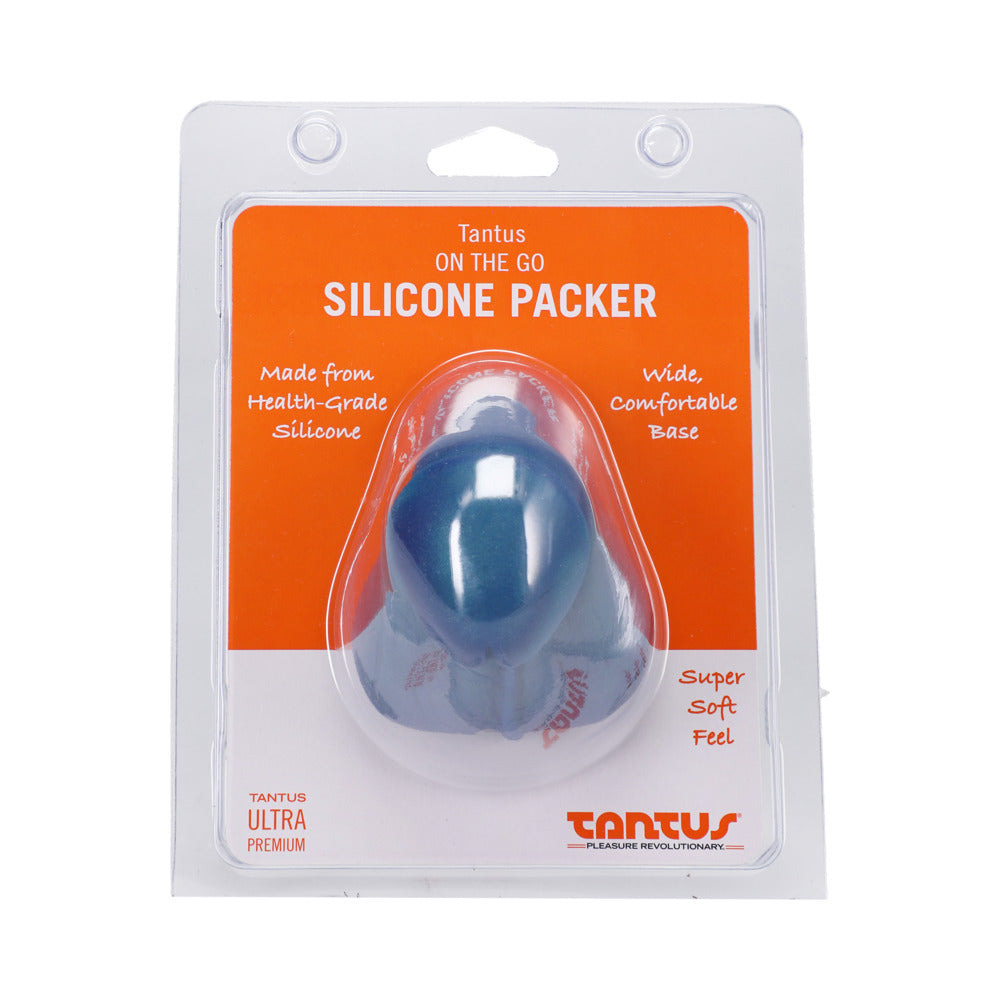 Tantus On The Go Silicone Packer Super Soft Malachite