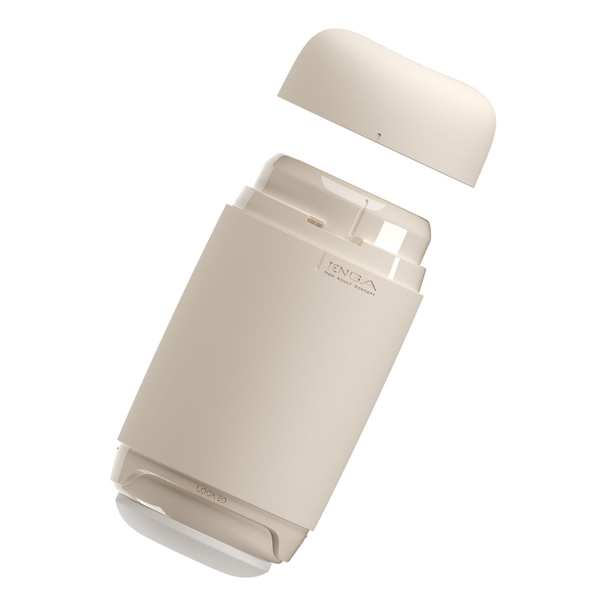 TENGA Puffy Stroker - Latte Brown - shop enby