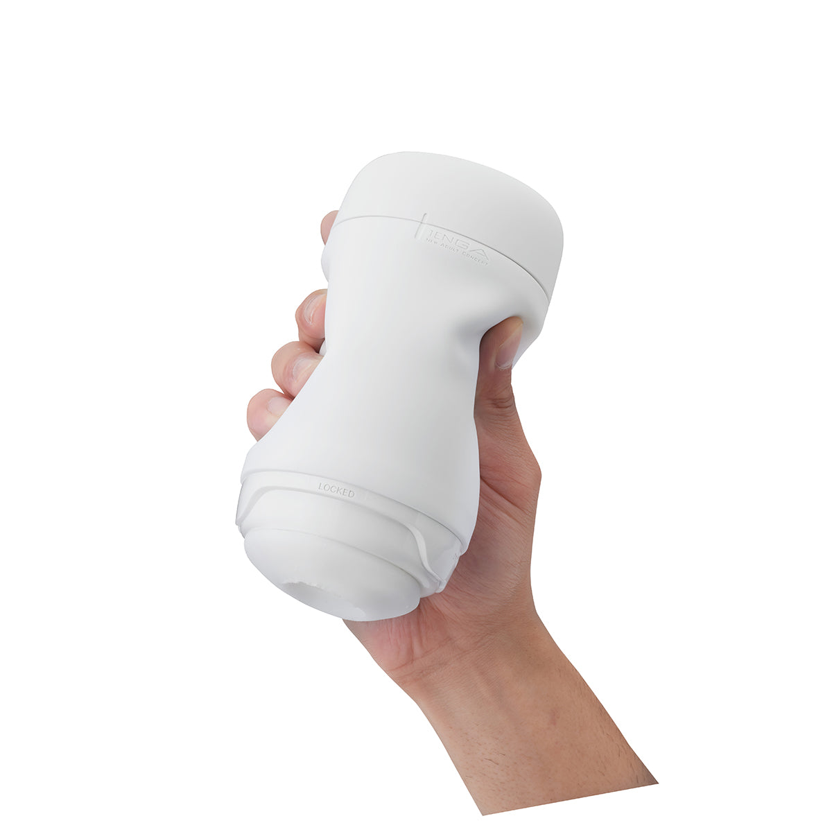 TENGA Puffy Stroker - Sugar White - shop enby