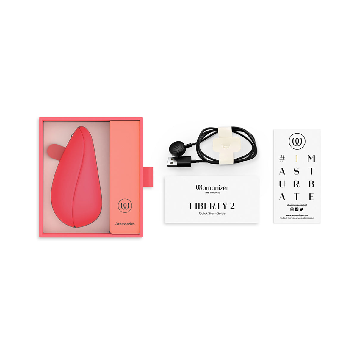 Womanizer Liberty 2- Vibrant Rose - shop enby