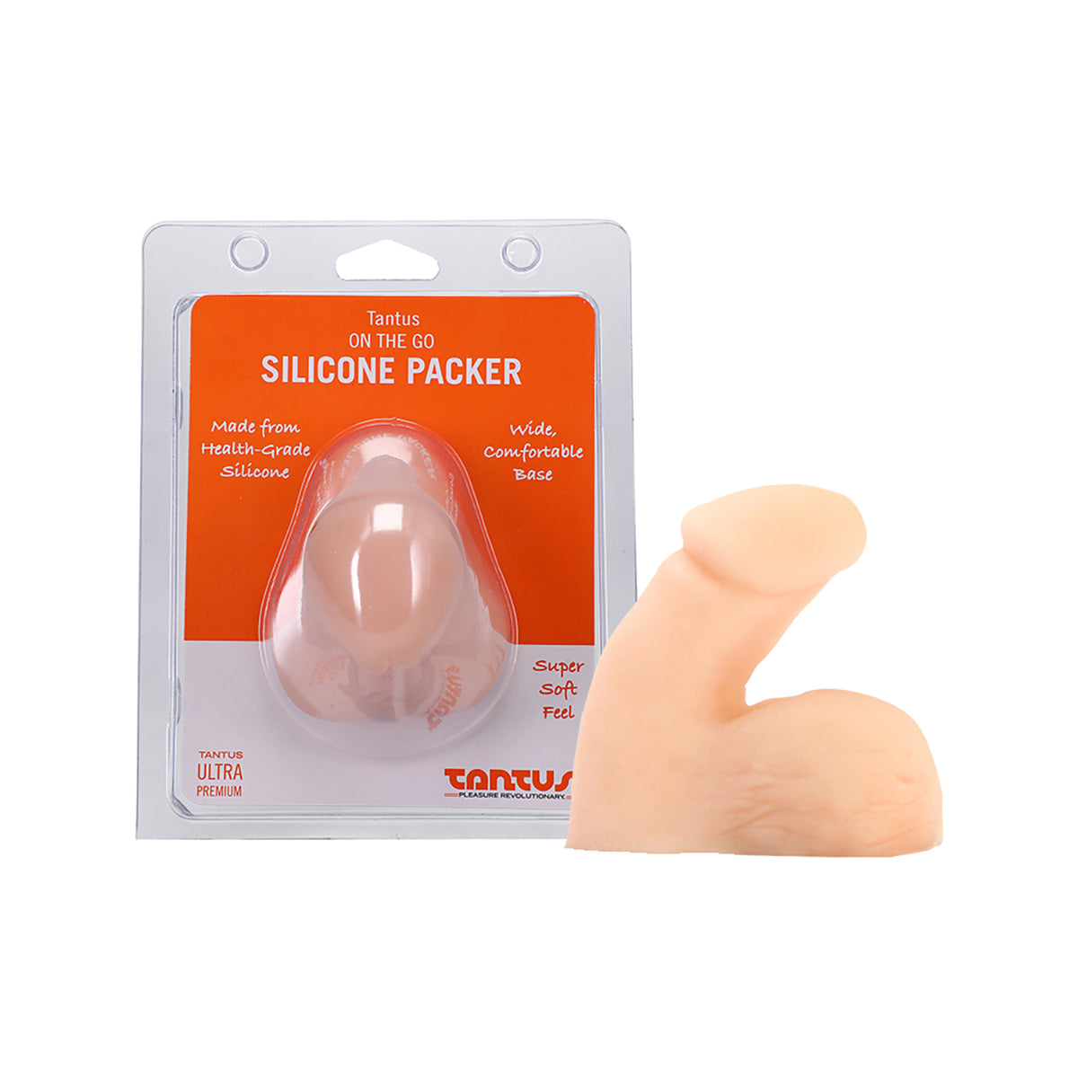 Tantus On The Go Silicone Packer Cream - shop enby