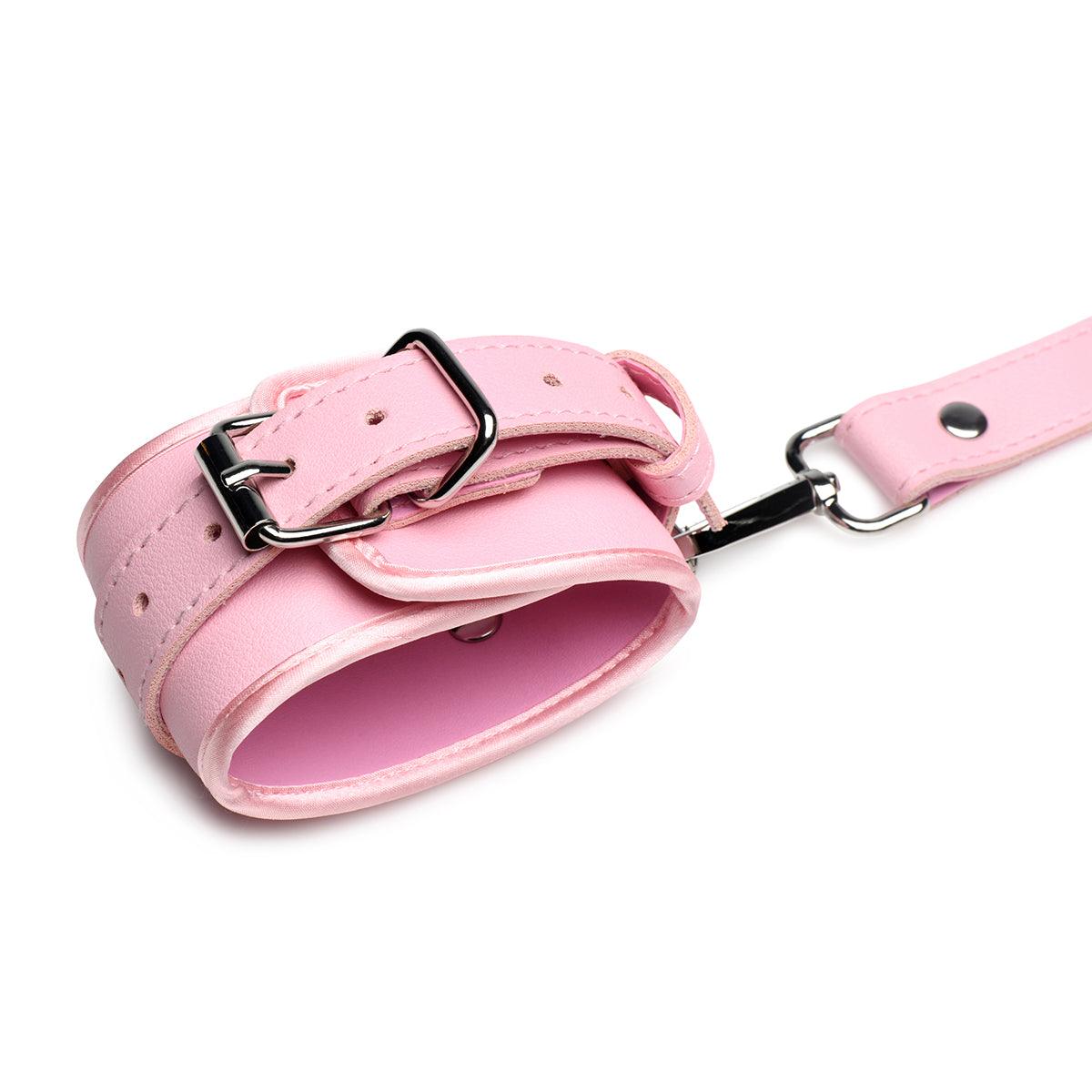 Bondage Harness with Bows M/L - Pink - shop enby