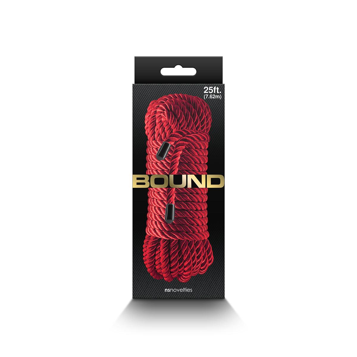 Bound Rope 25ft - Red - shop enby