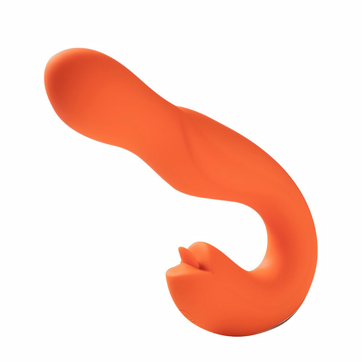 Joi Rotating Head G-Spot Vibrator - Orange - shop enby