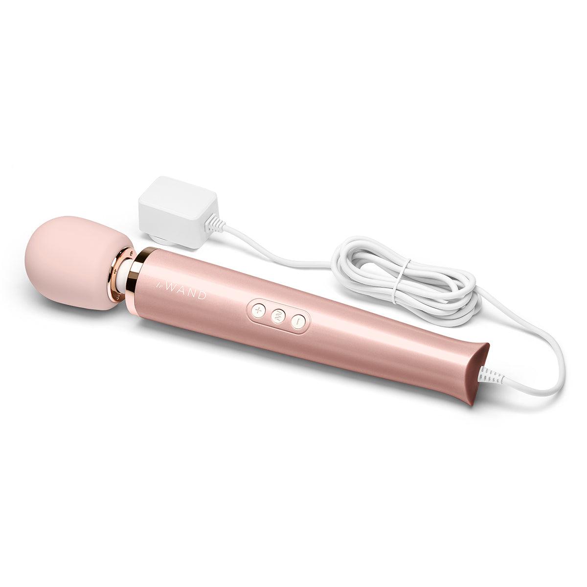 Le Wand Corded Massager - Rose Gold - shop enby