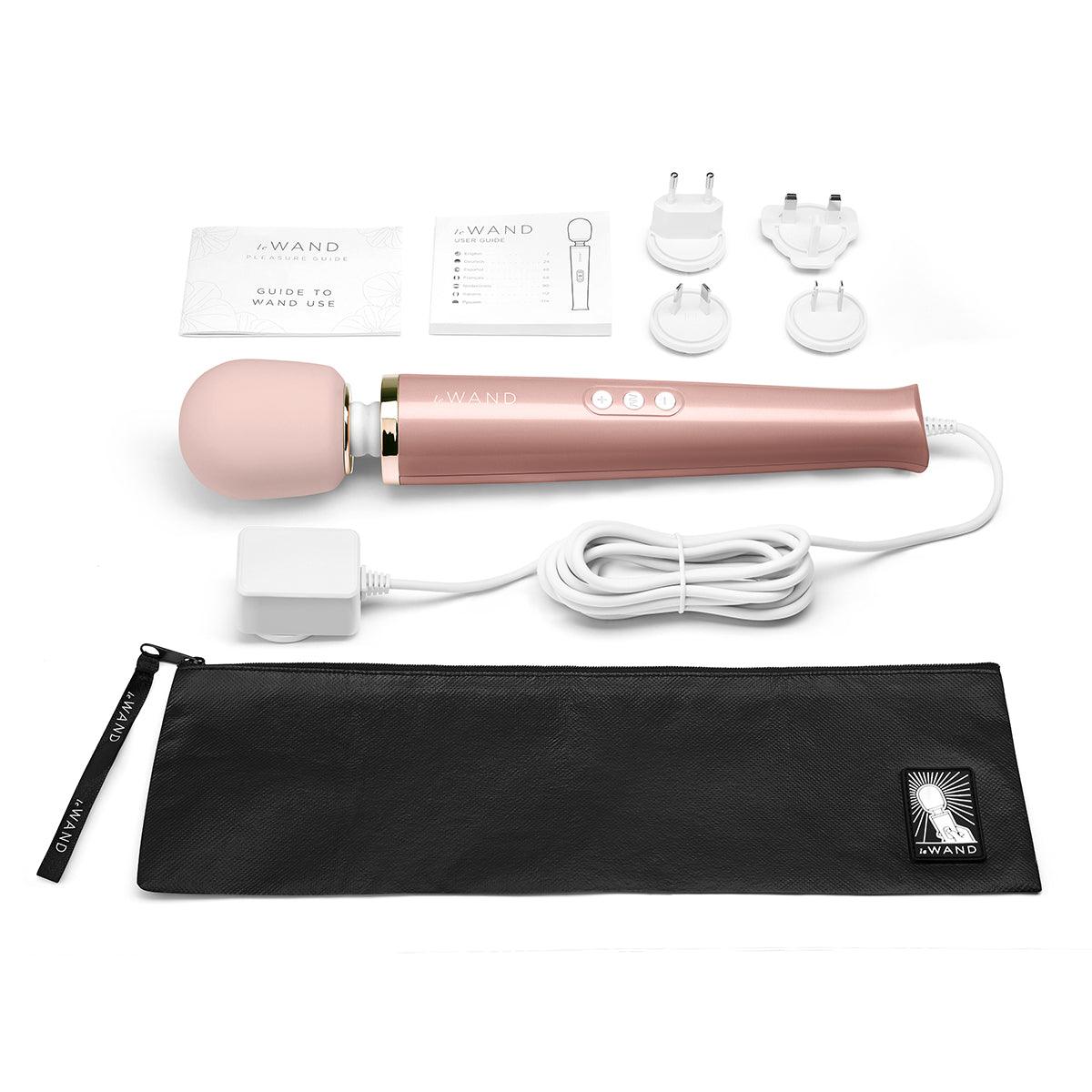 Le Wand Corded Massager - Rose Gold - shop enby