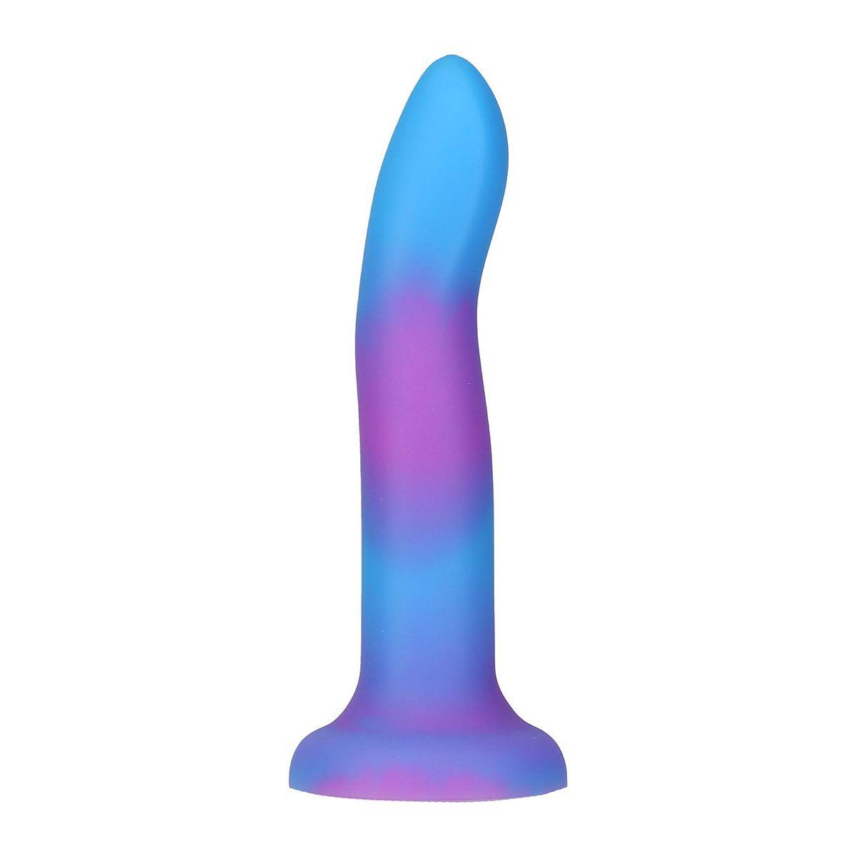 Addiction Glow-in-the-Dark Rave Dil 8" - Purple Blue - shop enby