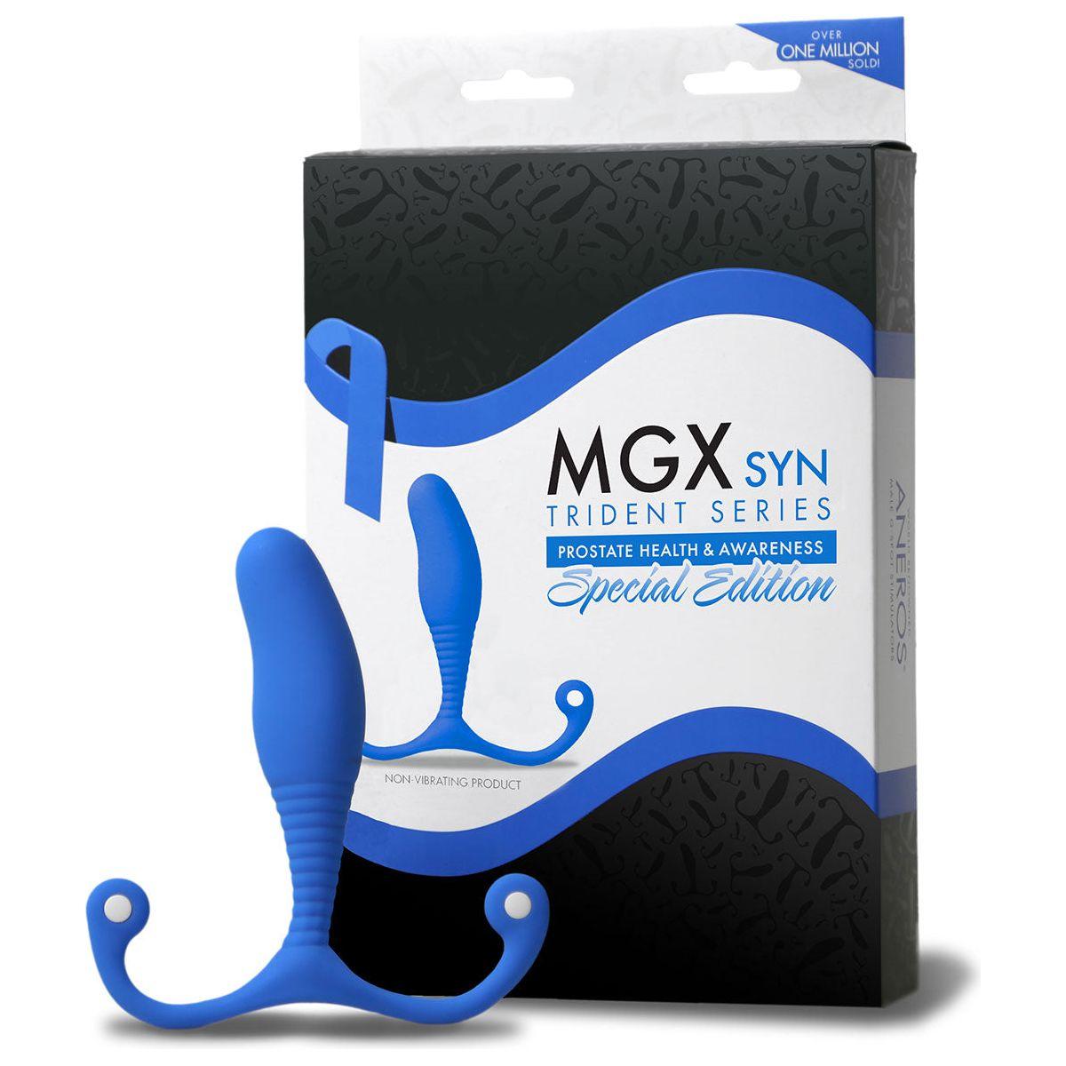 Aneros MGX Syn Trident - Blue - shop enby