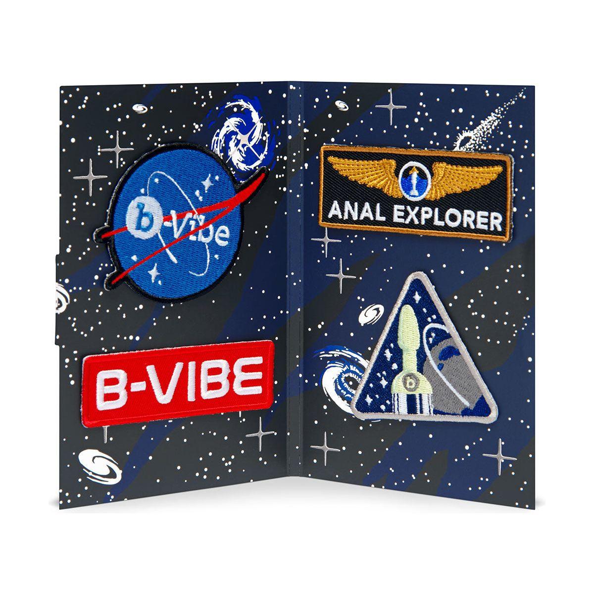 B-Vibe ASStronaut Glow-in-the-Dark Butt Play Set - shop enby