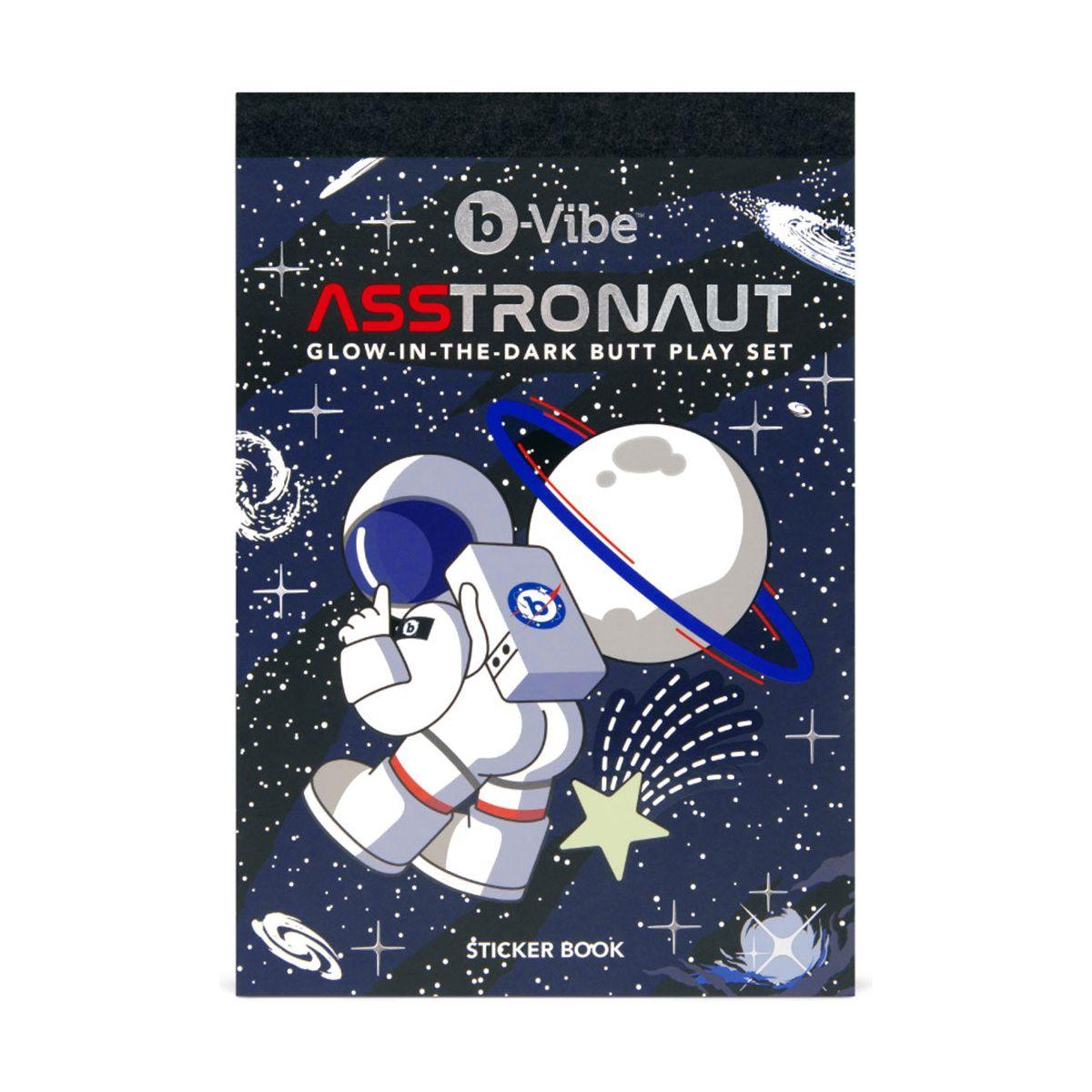 B-Vibe ASStronaut Glow-in-the-Dark Butt Play Set - shop enby