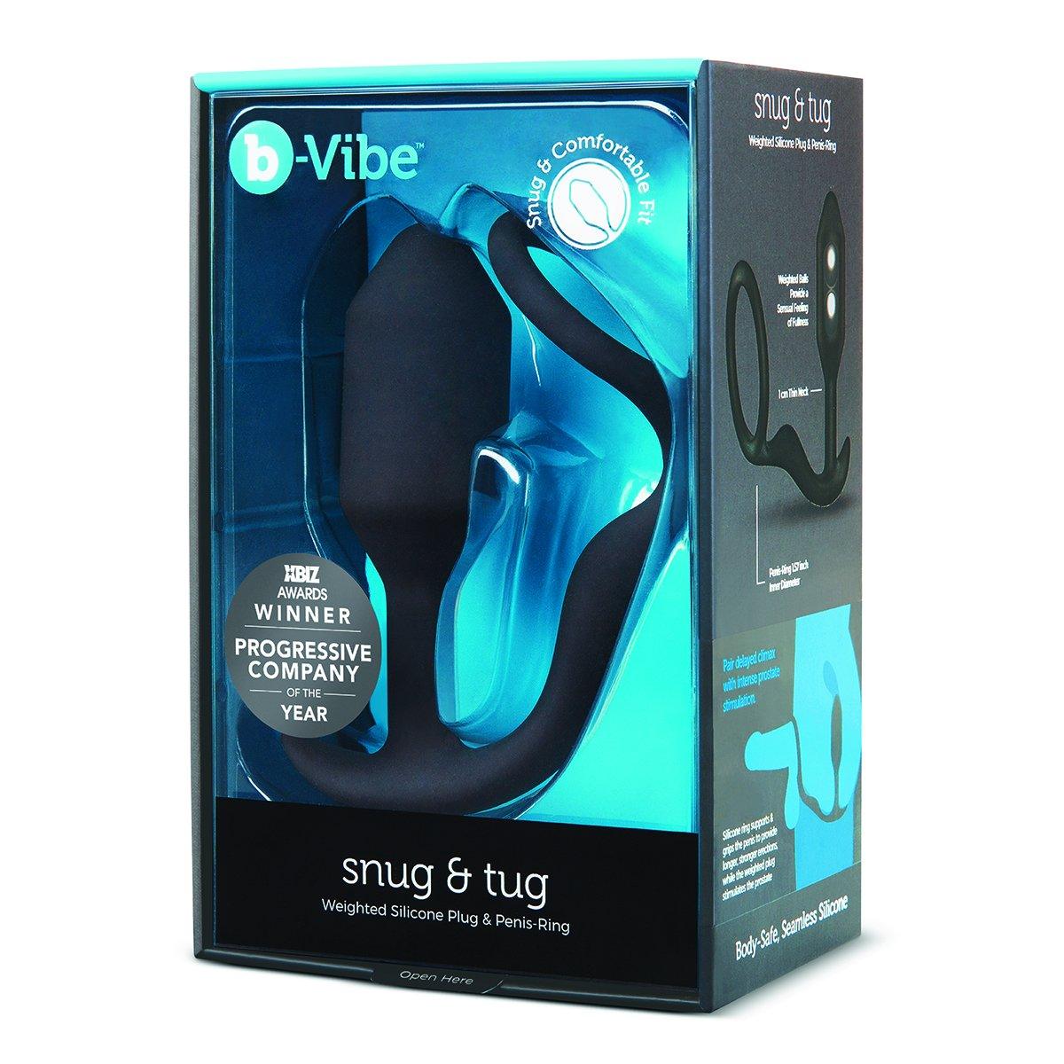 Turquoise B-Vibe Snug &amp; Tug Ring-Plug
