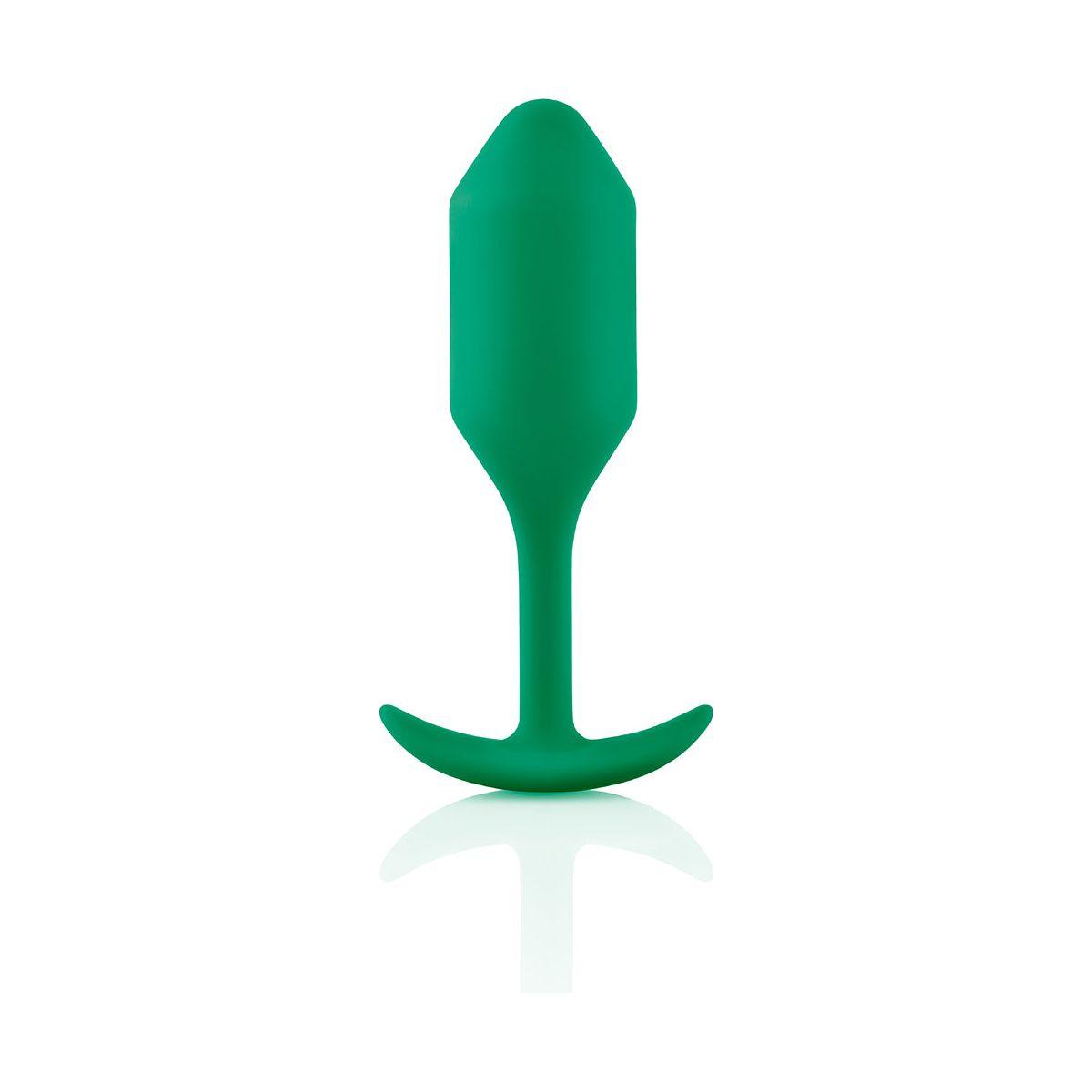 B-Vibe Snug Plug 2 (M) - Green - shop enby
