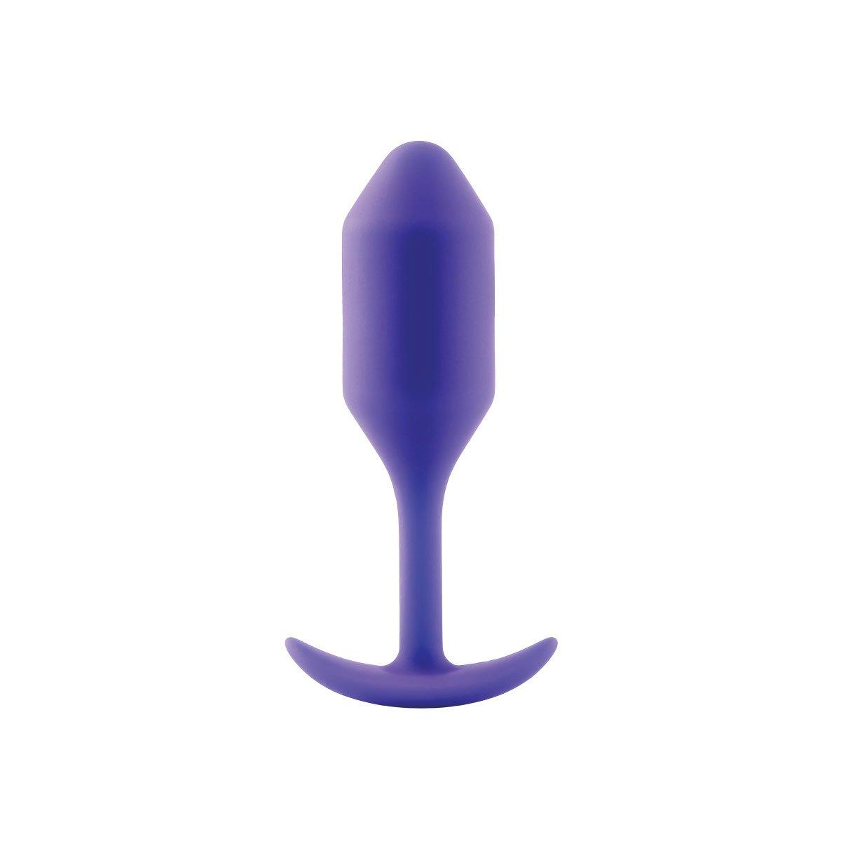 Dark Slate Blue B-Vibe Snug Plug 2 Medium - Purple