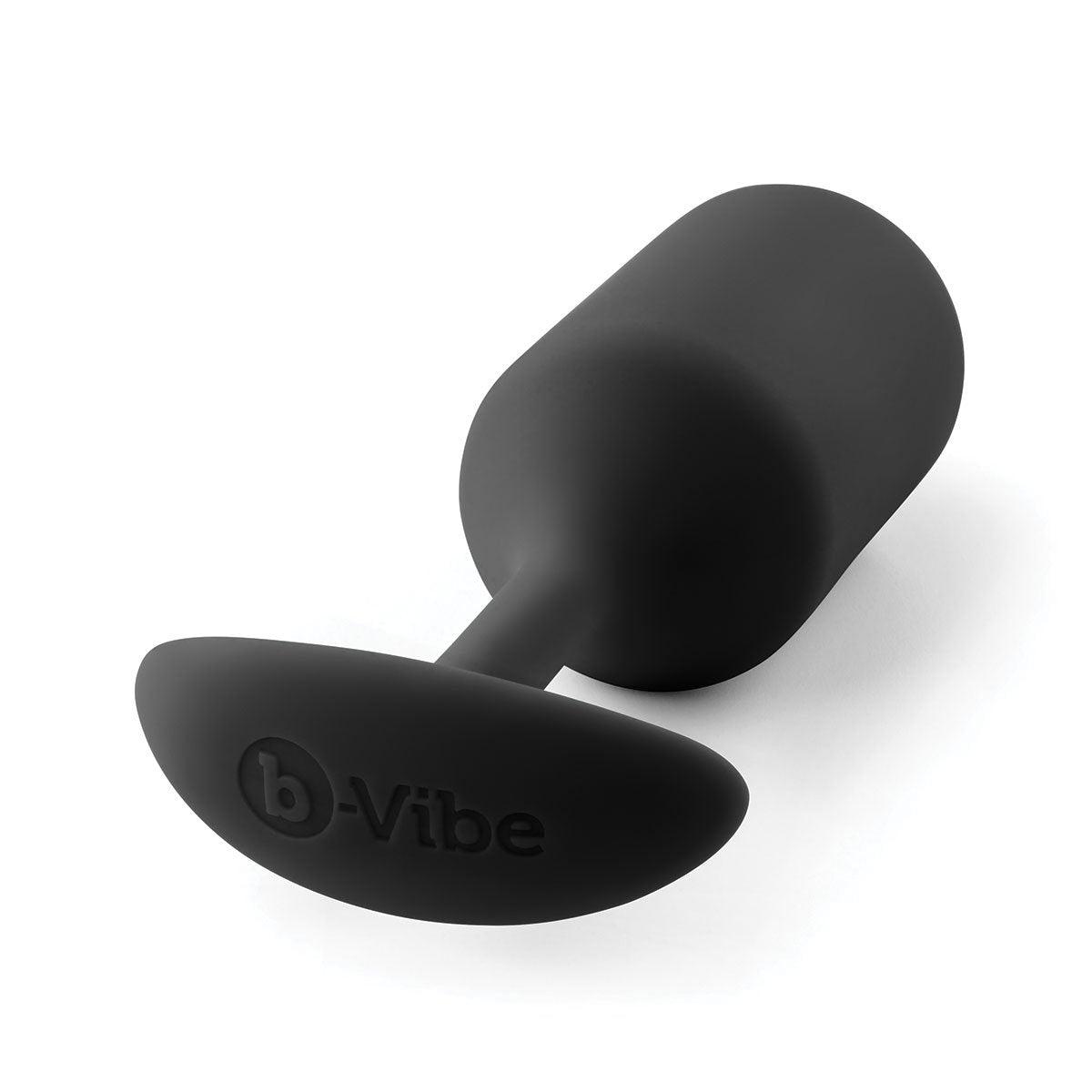 Black B-Vibe Snug Plug 3 Large - Black