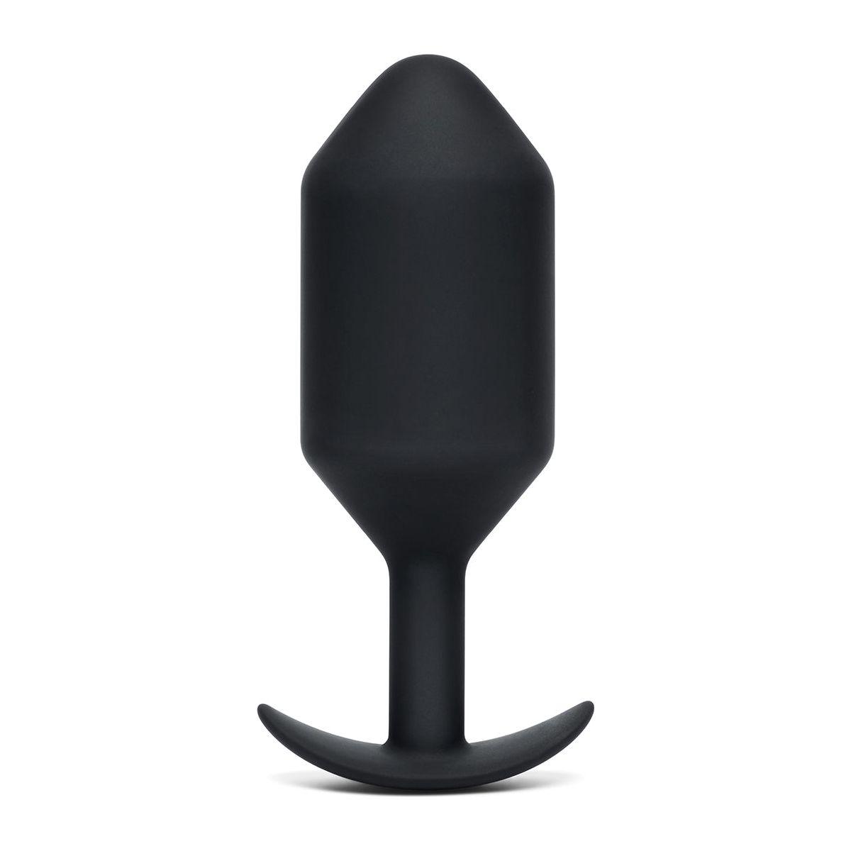 B-Vibe Snug Plug 7 (XXXXL) - Black - shop enby