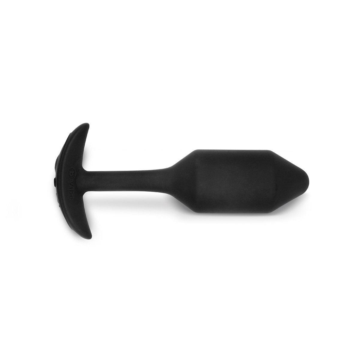 Dark Slate Gray B-Vibe Snug Plug Vibrating Medium - Black