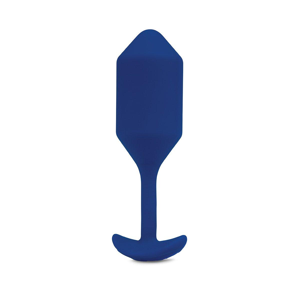 Midnight Blue B-Vibe Snug Plug Vibrating XL - Navy