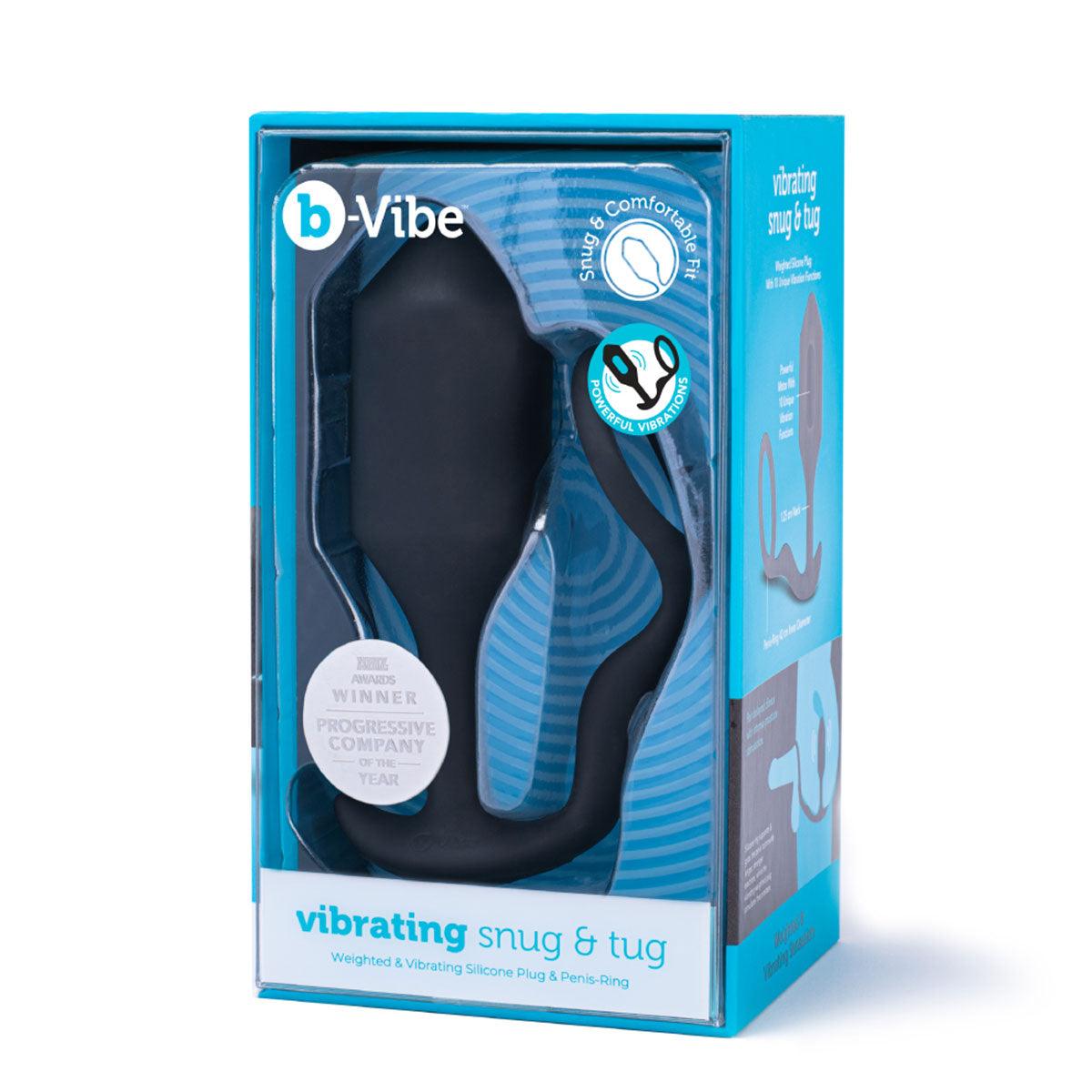 B-Vibe Vibrating Snug &amp; Tug - XL - shop enby