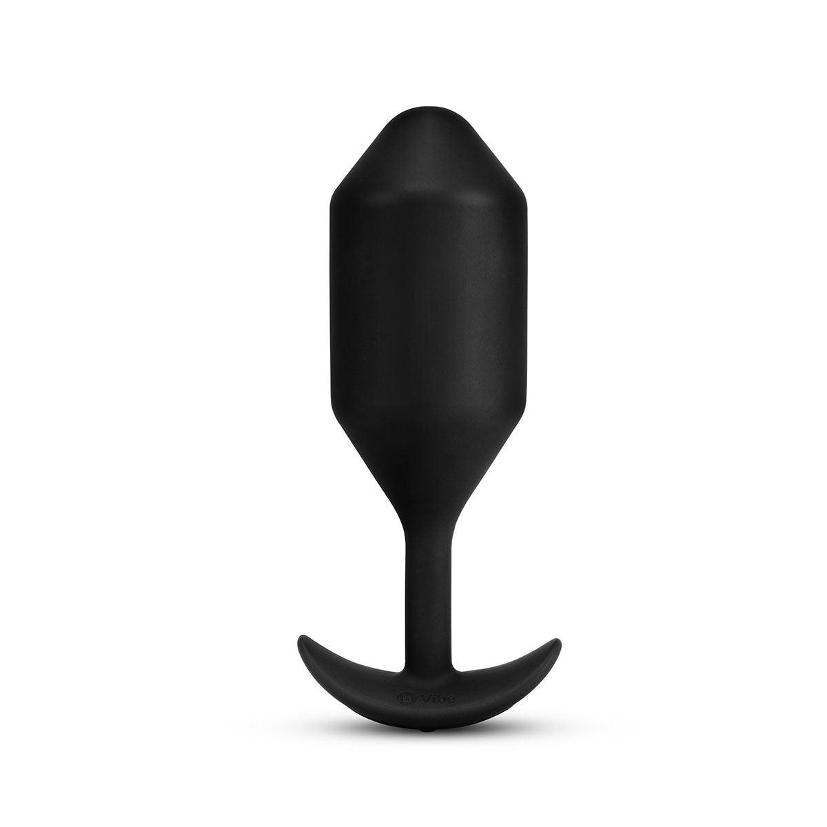 B-Vibe Vibrating Snug Plug 5 (XXL) - Black - shop enby