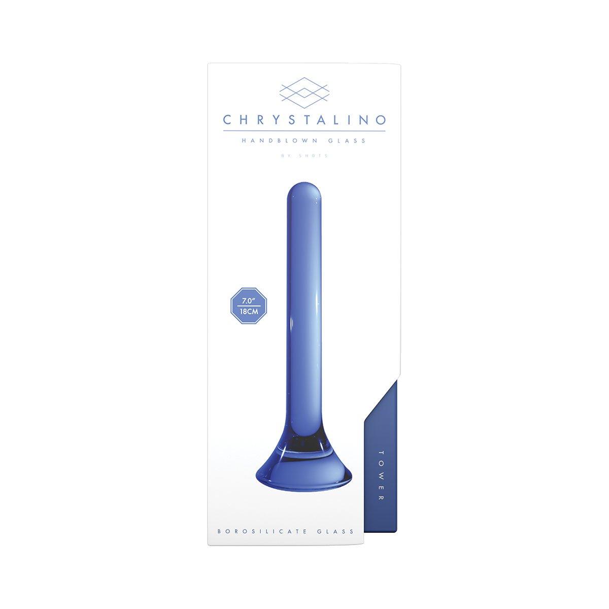 Steel Blue Chrystalino Tower - Blue