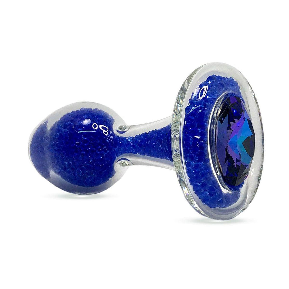 Crystal Delights Sparkle Plug - Blue - shop enby