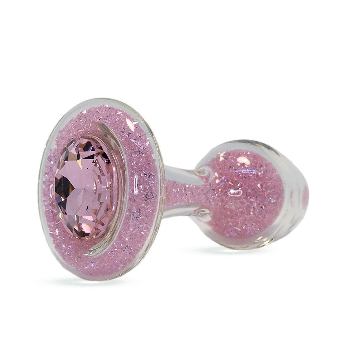 Crystal Delights Sparkle Plug - Pink - shop enby