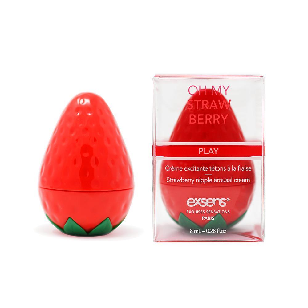 Exsens Oh My Strawberry Nipple Arousal Cream 8ml - shop enby