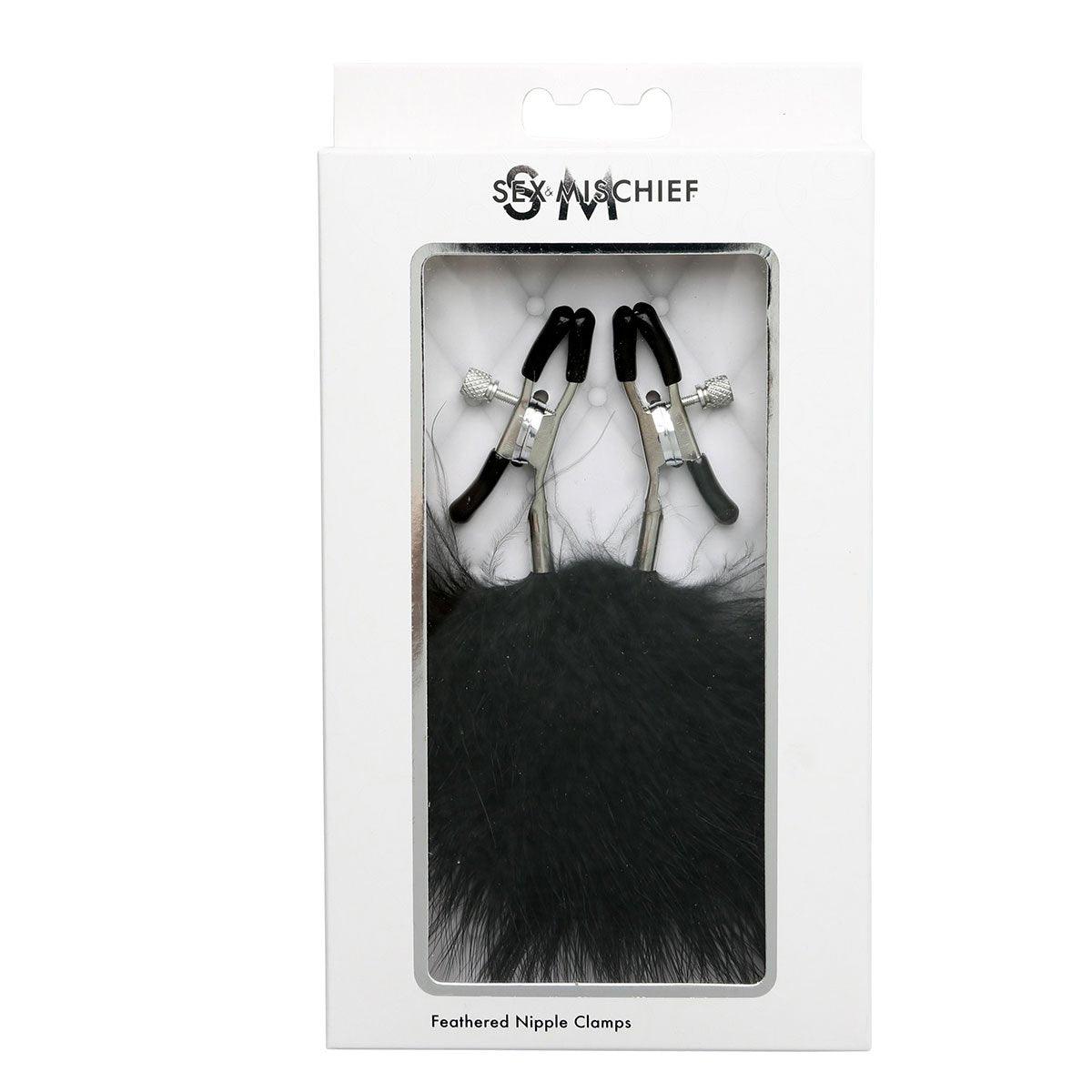 Feathered Nipple Clamps - shop enby