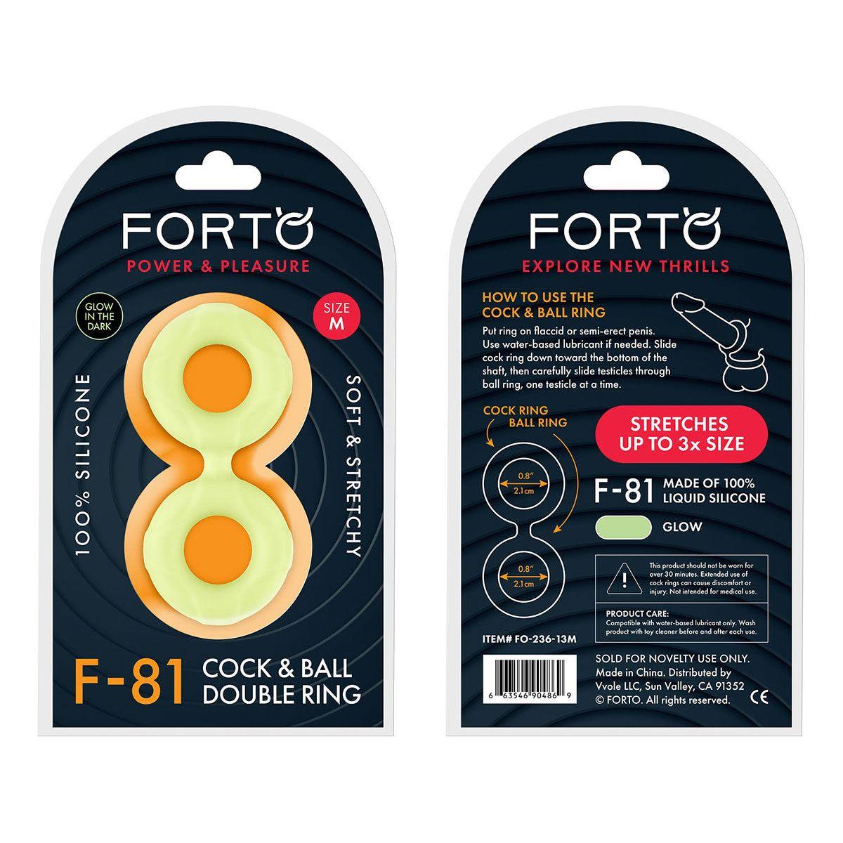 FORTO F-81 47mm Double Ring - Glow - shop enby