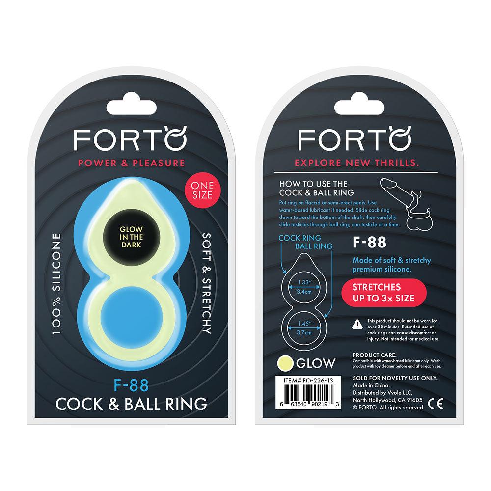 FORTO F-88 Double C-Ring Glow - shop enby