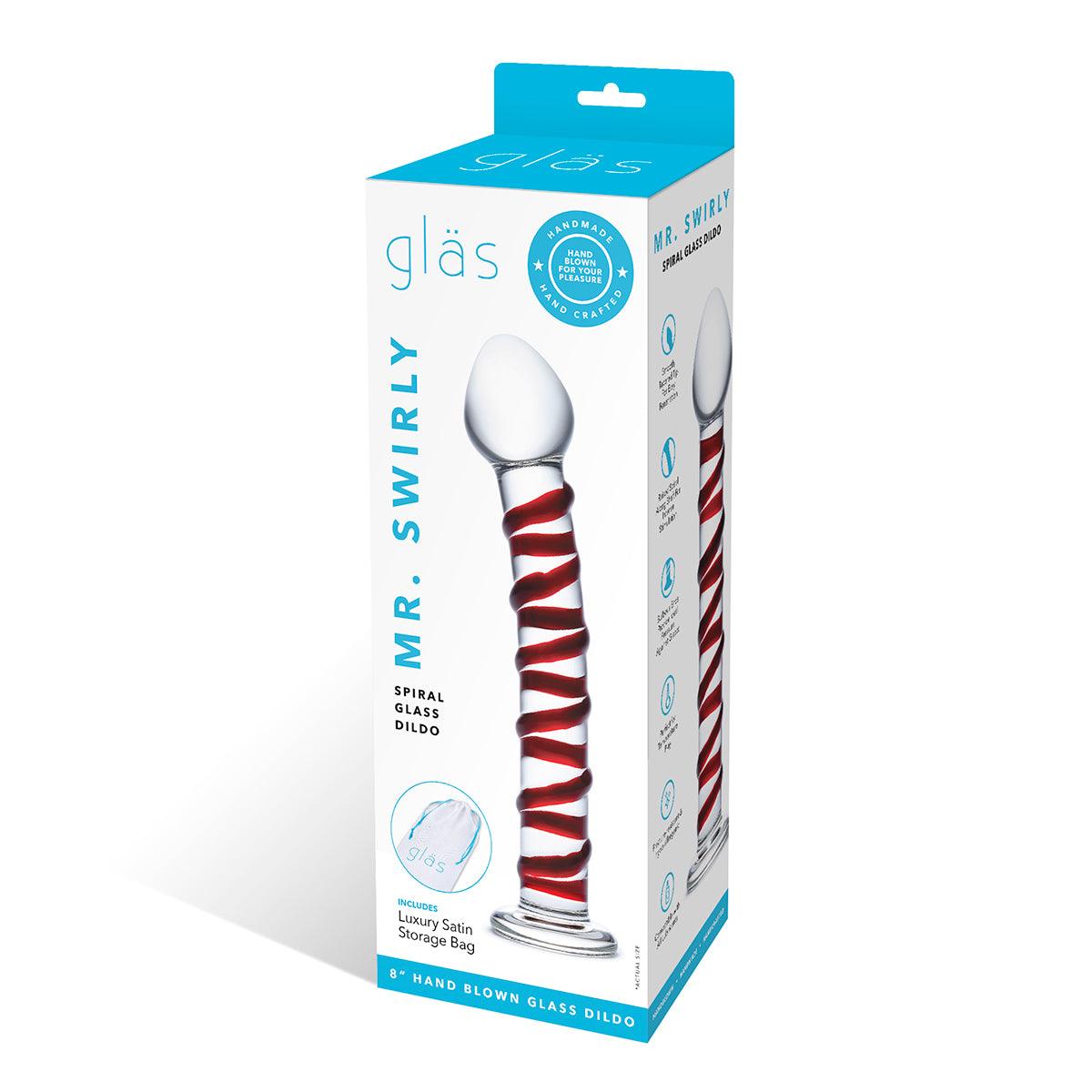 GLAS Mx. Swirly Spiral Glass Dil - shop enby