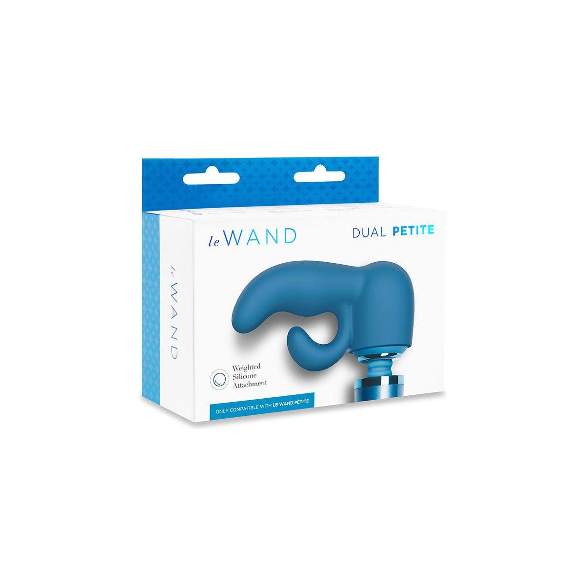 Le Wand Petite Dual Weighted Silicone Attachment - shop enby