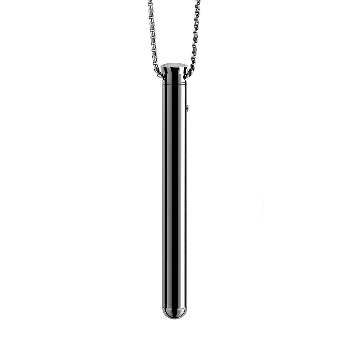Le Wand Vibrating Necklace - Black - shop enby