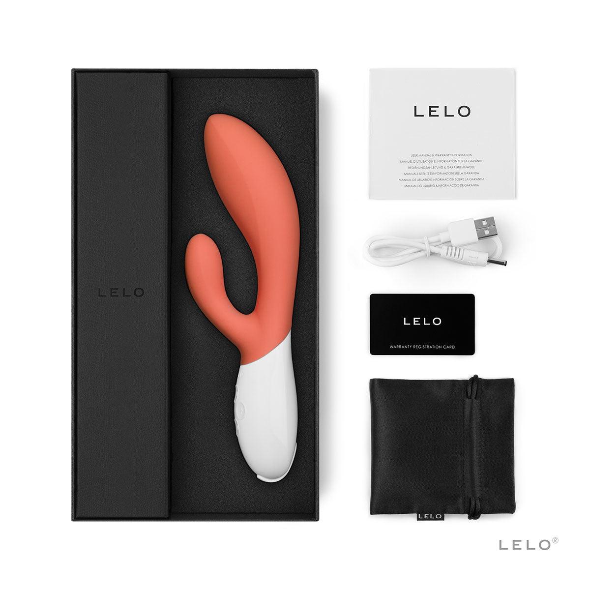 LELO Ina 3 - Coral Red - shop enby