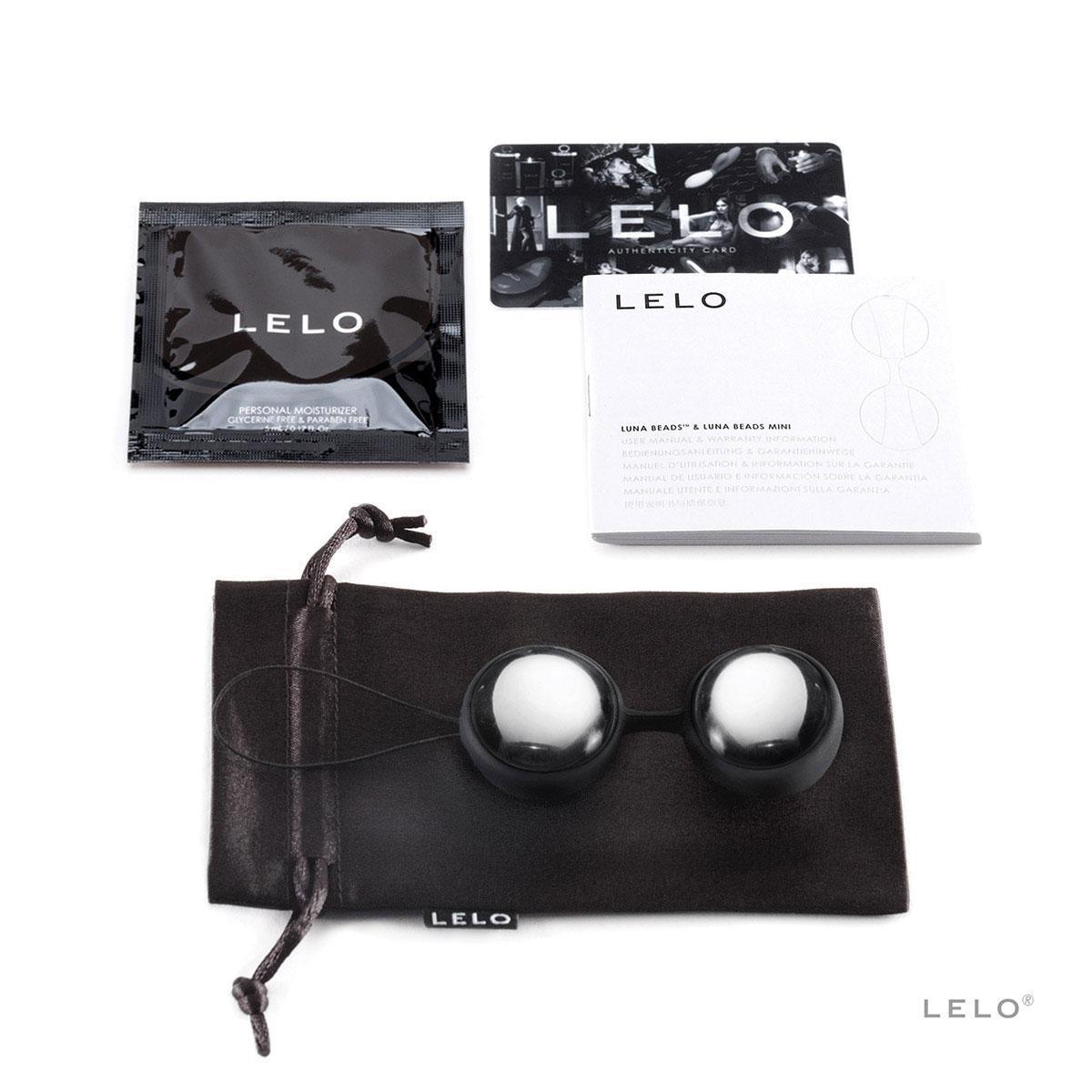 Dark Slate Gray LELO Luna Beads Luxe - Stainless Steel