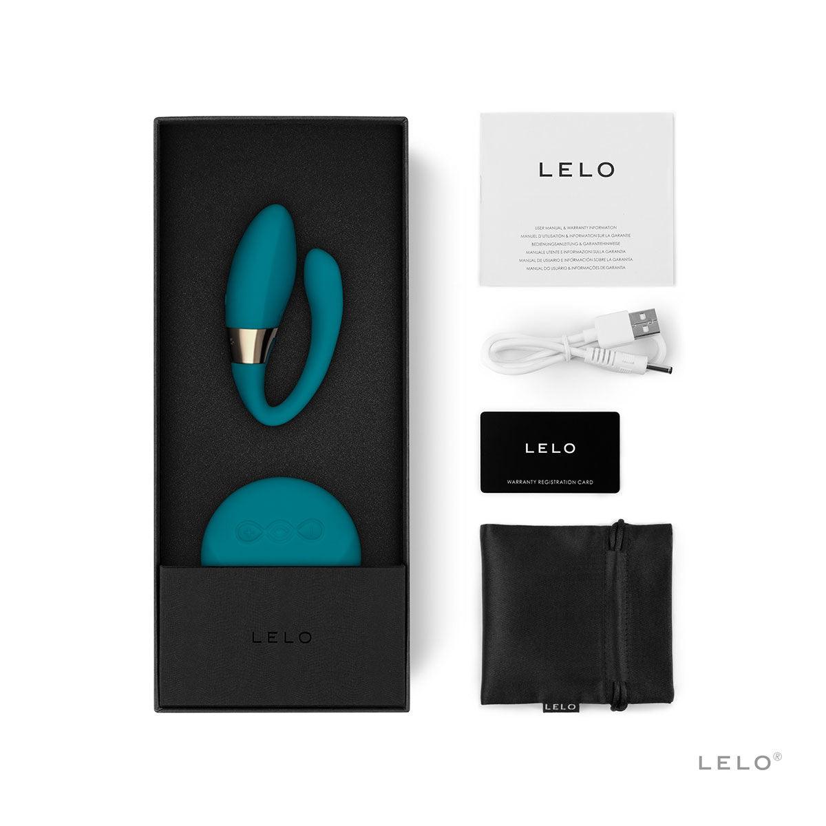 LELO Tiani Duo - Ocean Blue - shop enby