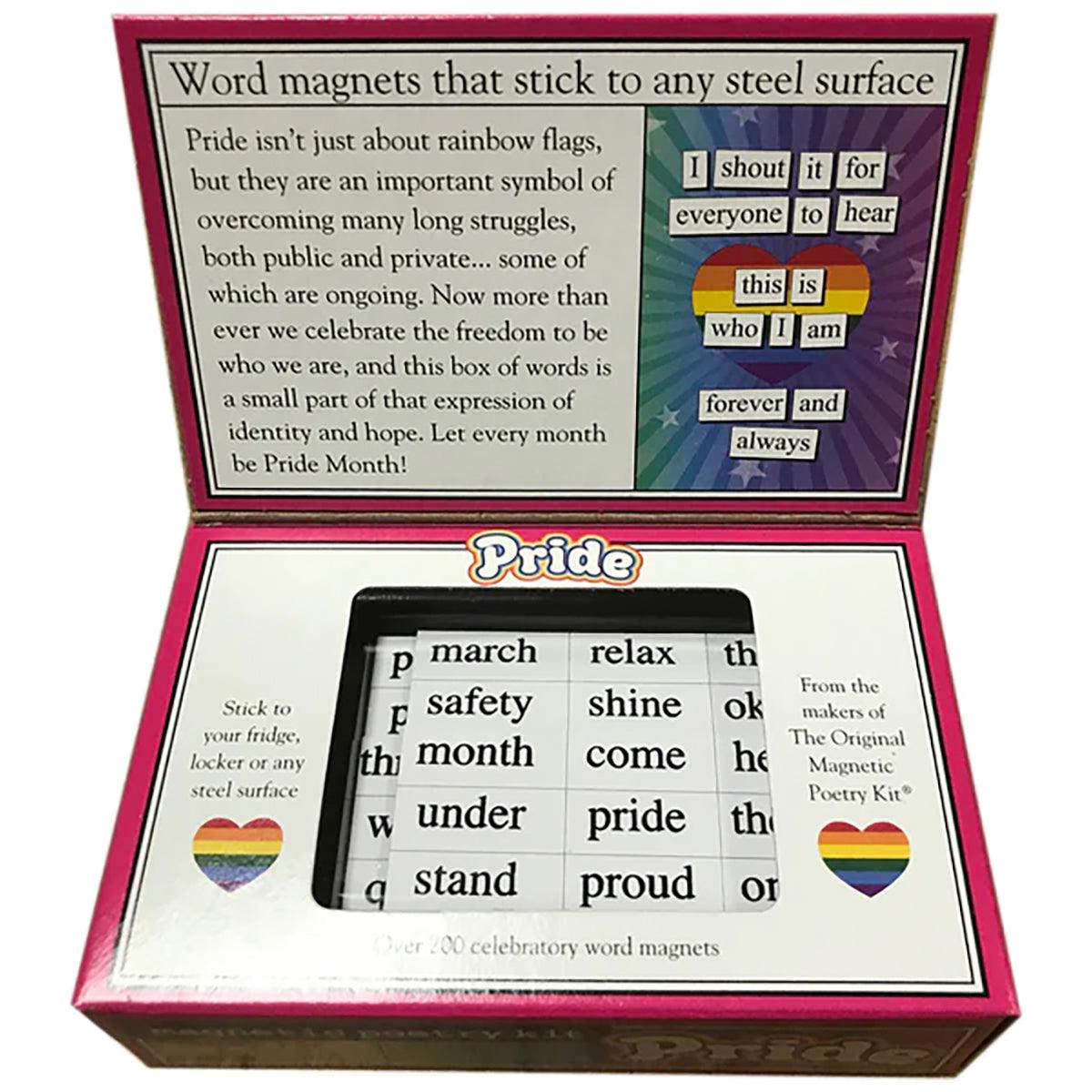 Magnetic Poetry Kit: Pride Edition - shop enby
