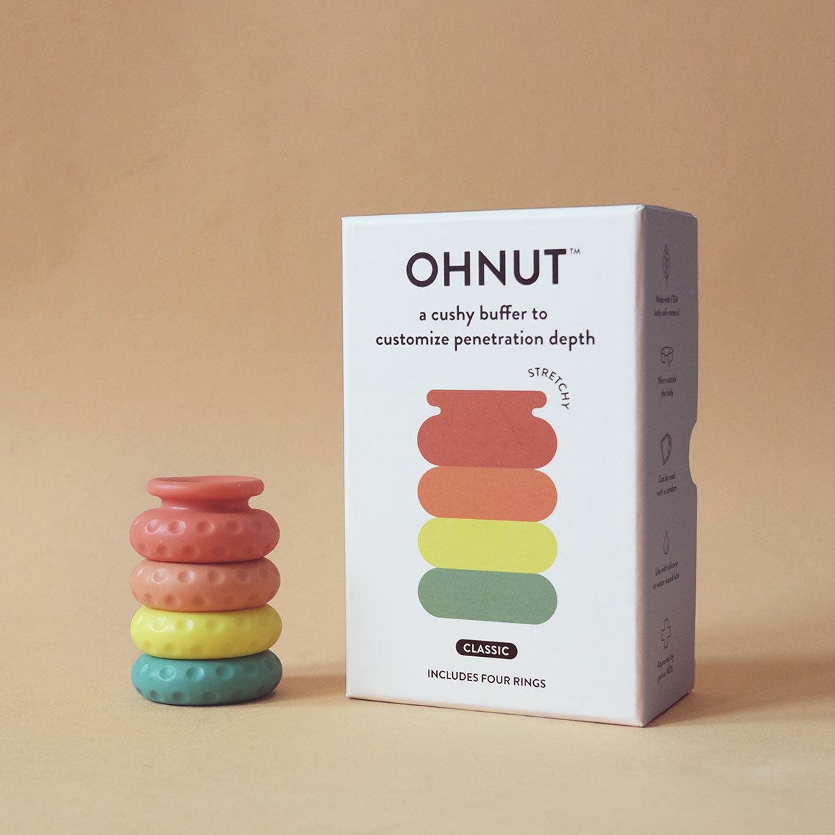 Ohnut Set of 4 - Rainbow - shop enby