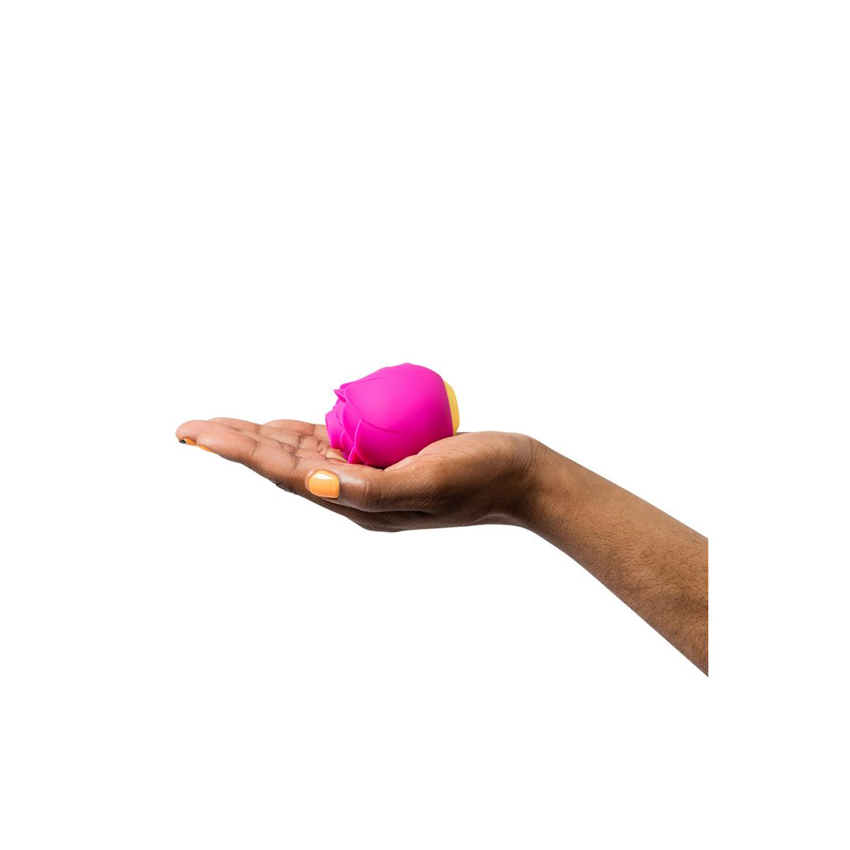 ROMP Rose Clitoral Stimulator - Pink - shop enby