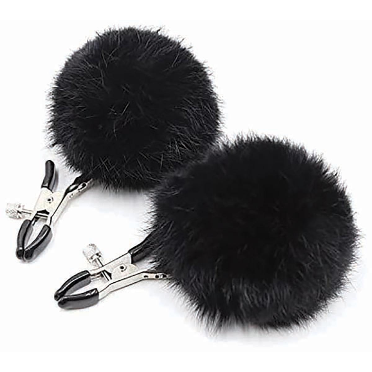 Sexy AF Puff Clamps - Black - shop enby