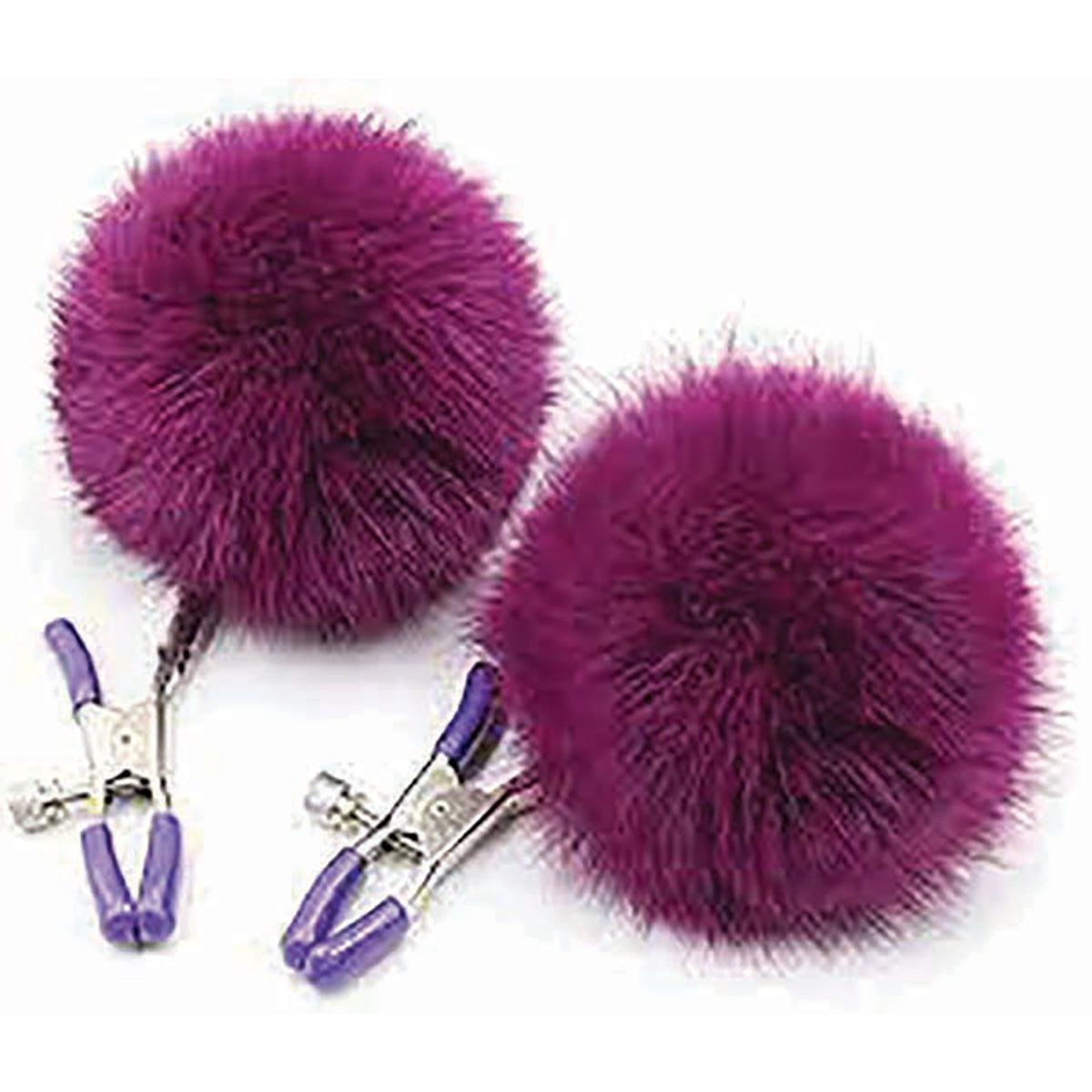 Sexy AF Puff Clamps - Purple - shop enby