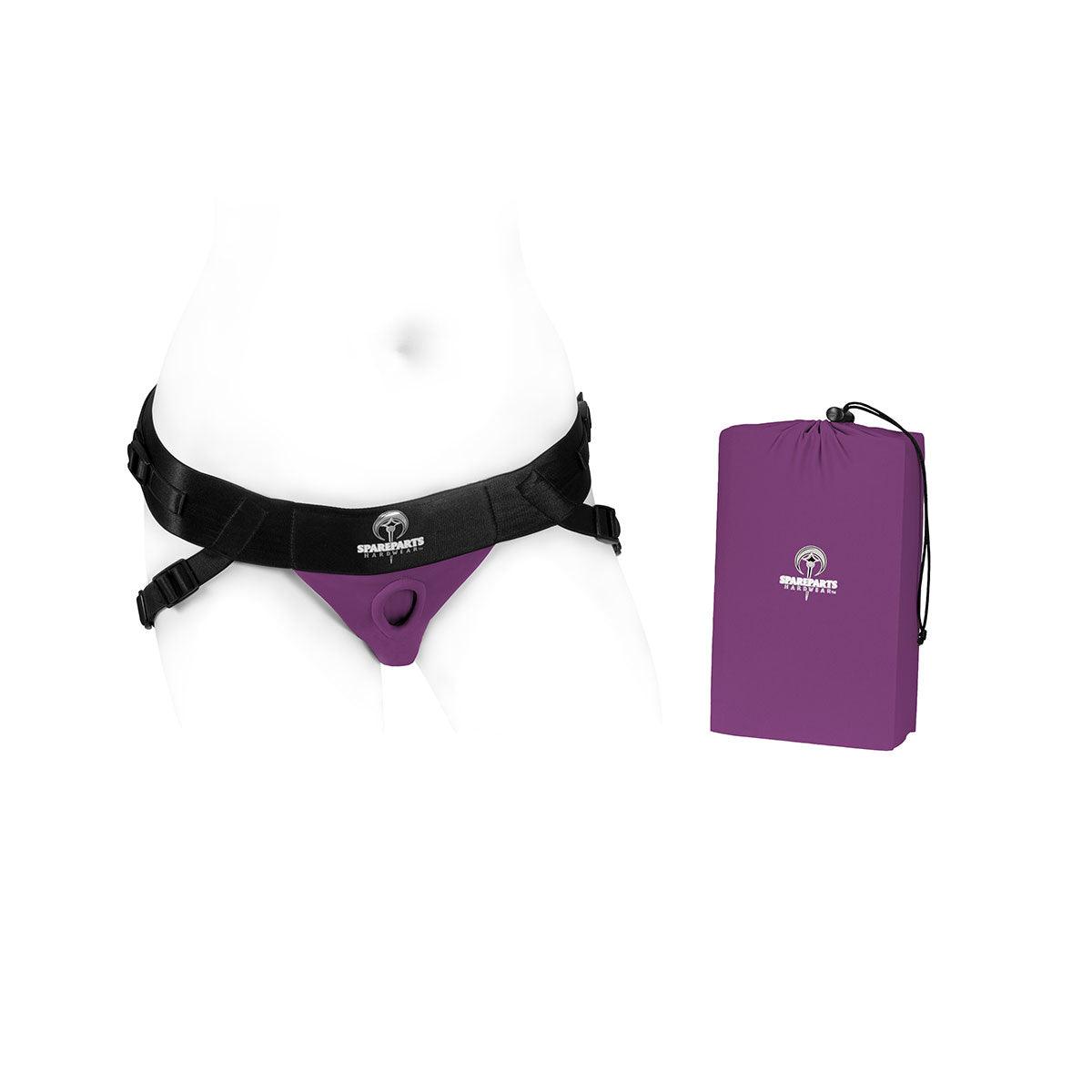 SpareParts Joque Harness Purple - Nylon - shop enby