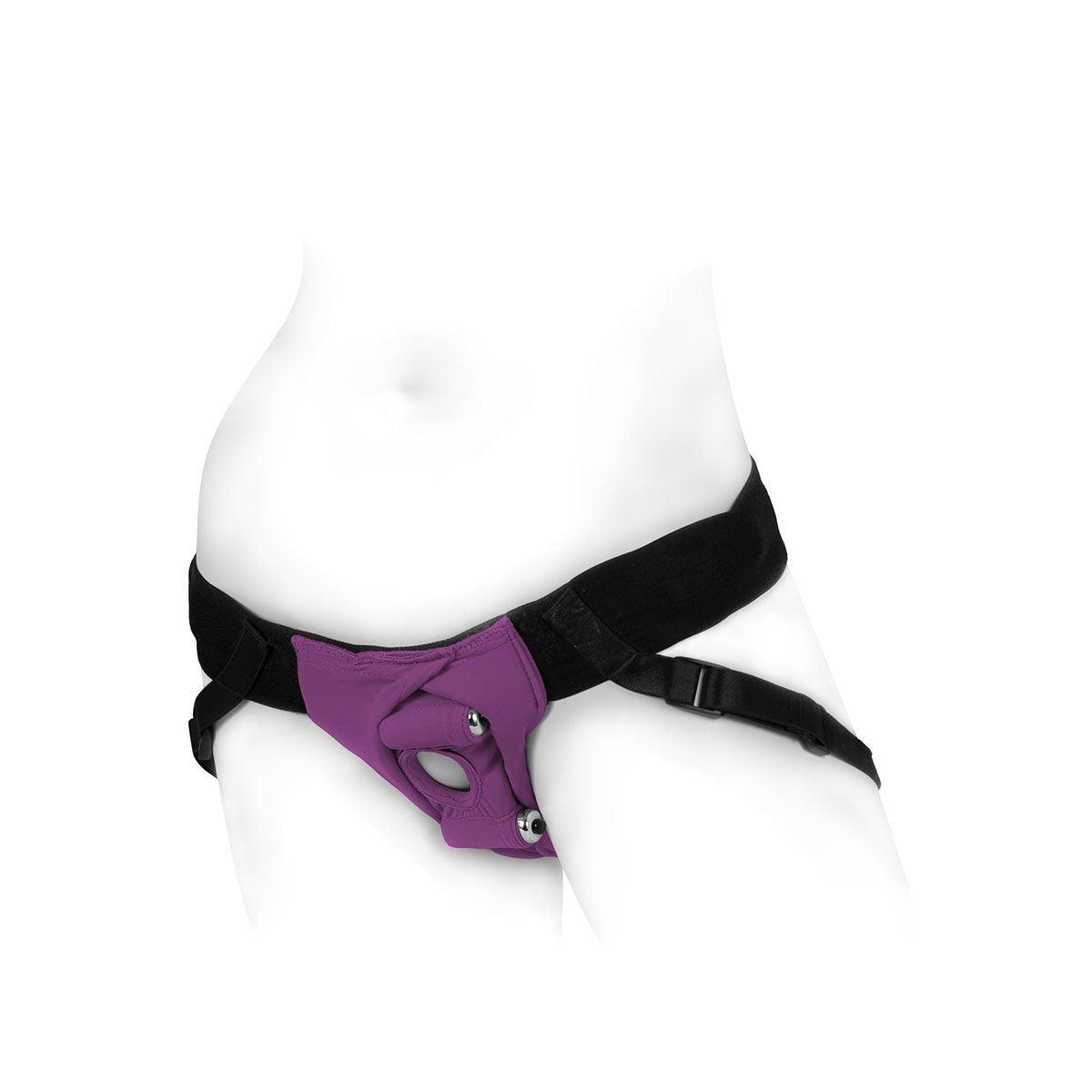 Dim Gray SpareParts Joque Harness Purple