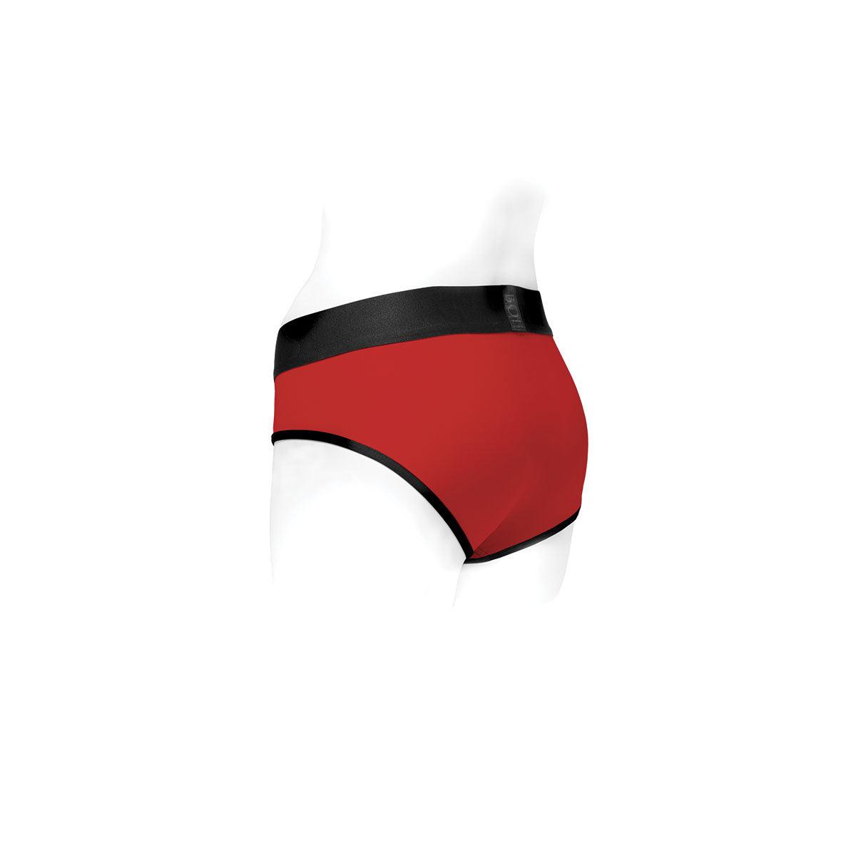 SpareParts Tomboi Harness Red - Nylon - shop enby