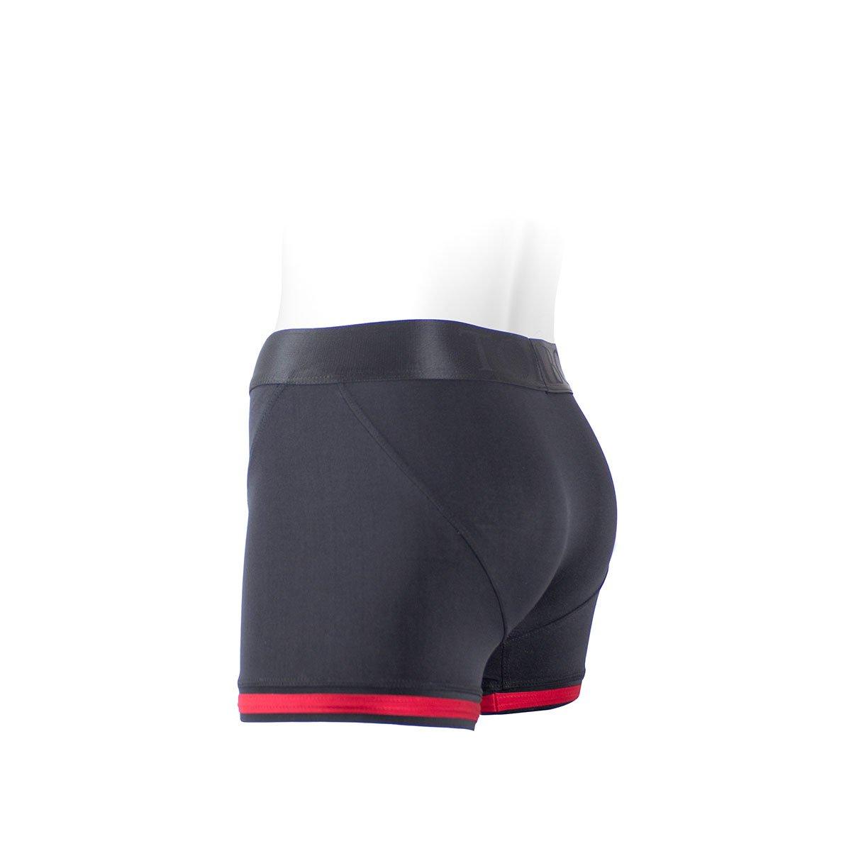 SpareParts Tomboii Black and Red - Nylon - shop enby