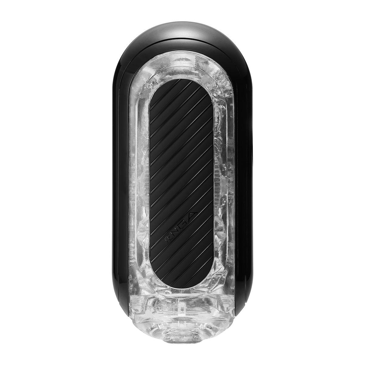Tenga Flip Zero Gravity Reusable Masturbator - Black - shop enby