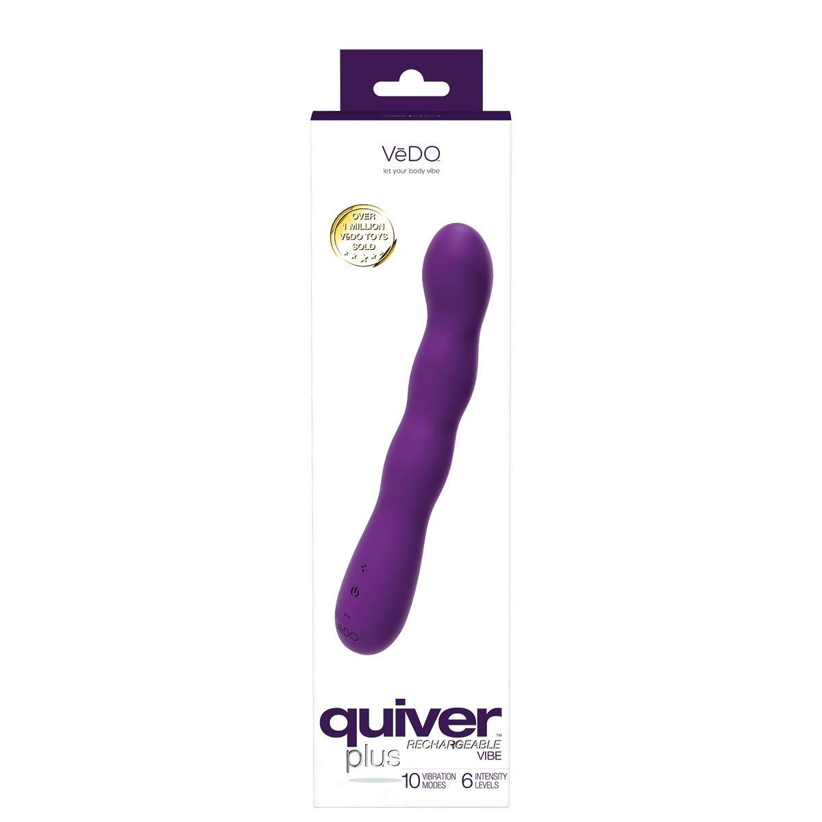 VeDO Quiver PLUS Purple Rechargable - shop enby